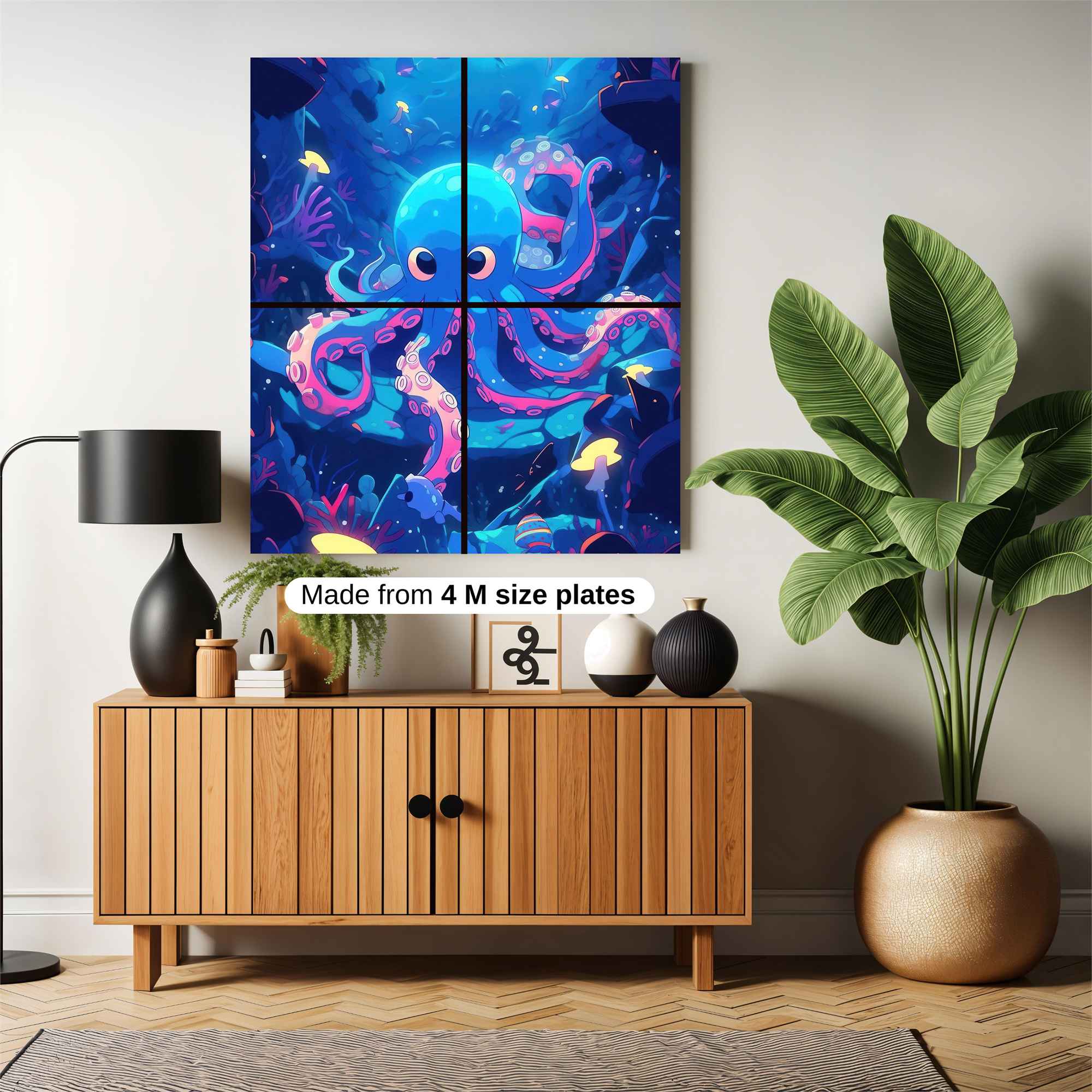 Octopus Radiance Safe Wall Magnetic / M