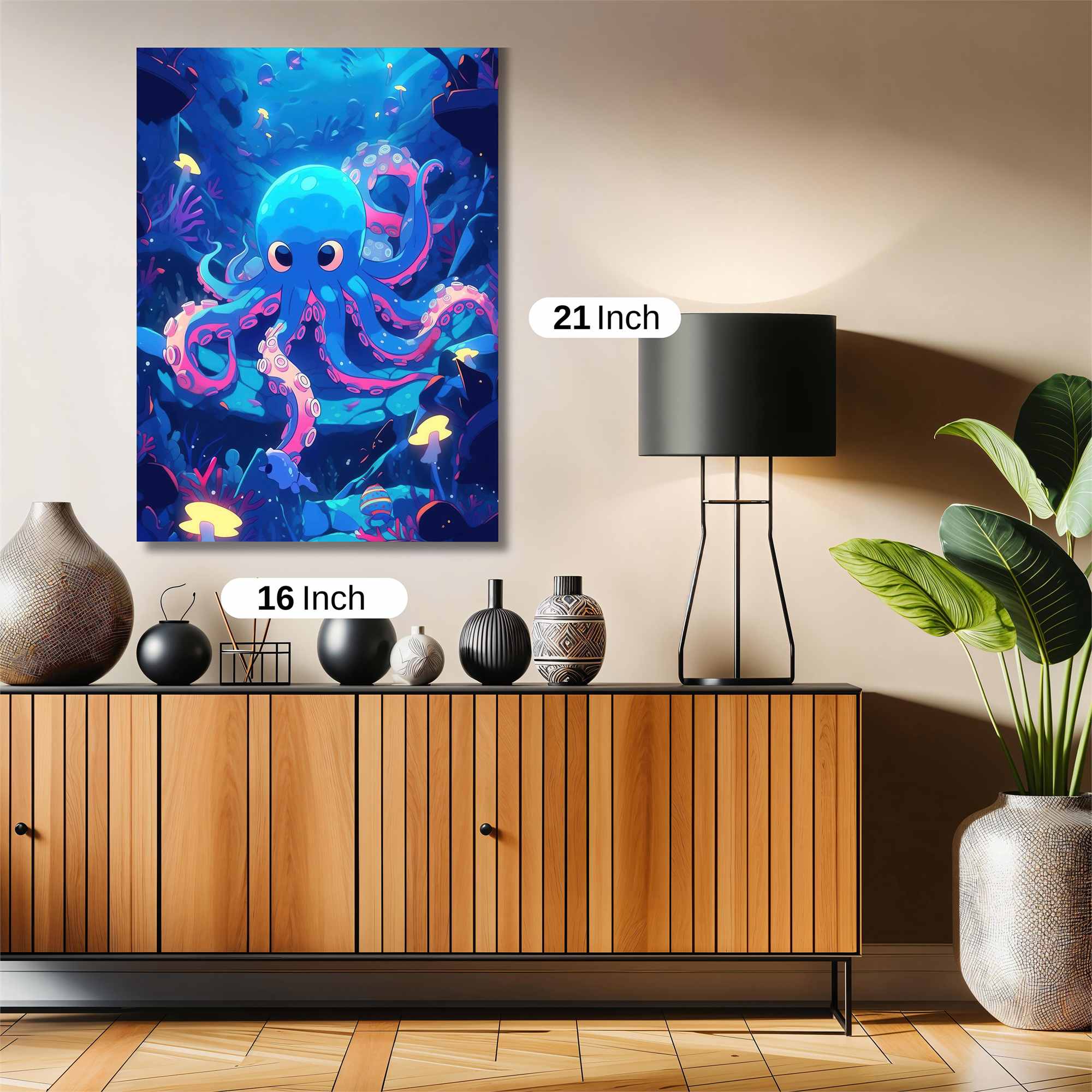 Octopus Radiance Safe Wall Magnetic / M