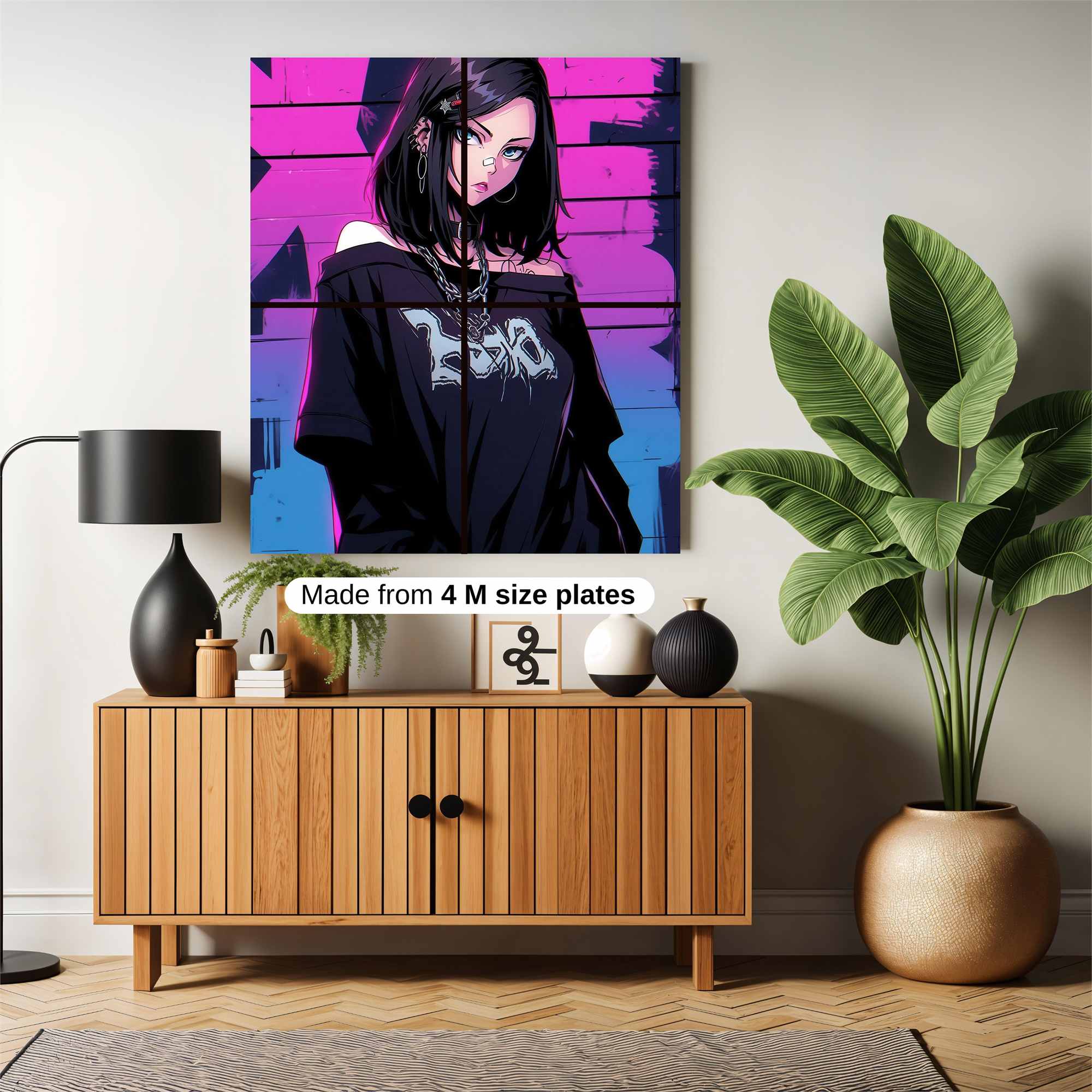 Neon Enigma Safe Wall Magnetic / M