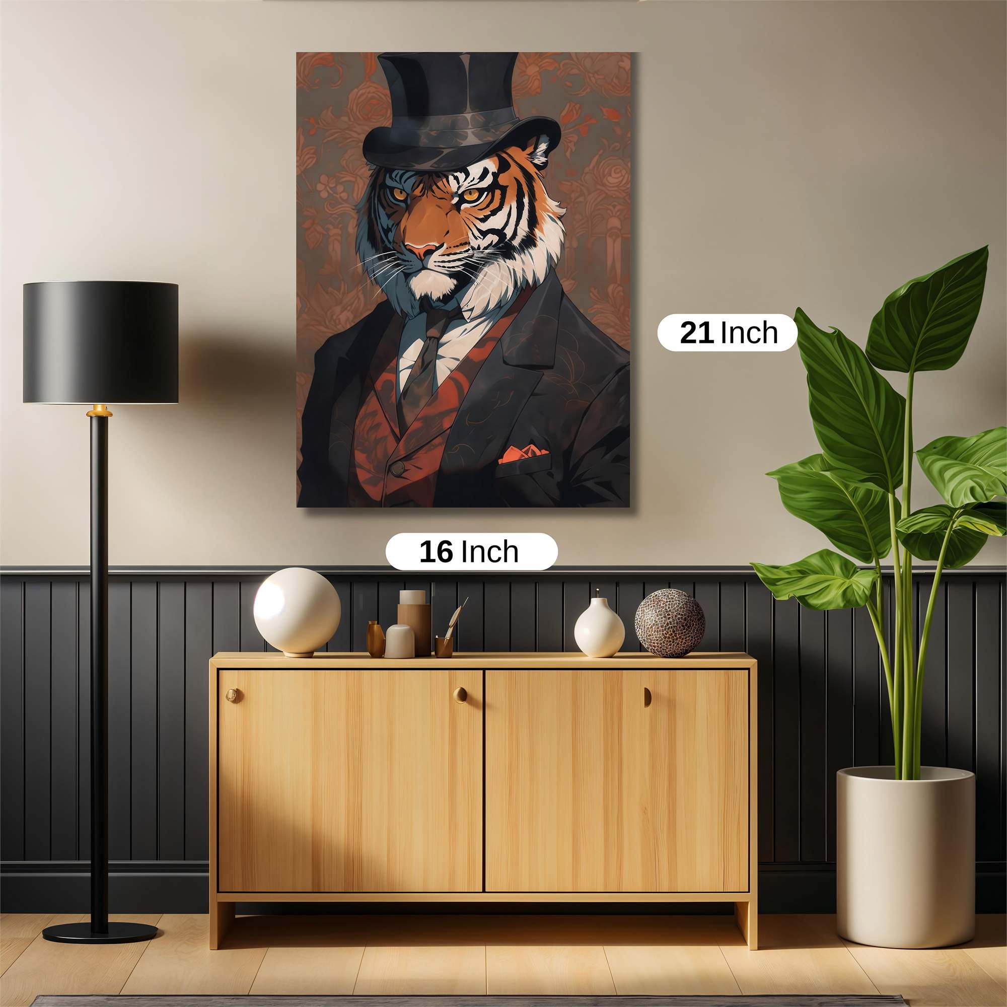 Tiger Dapper Safe Wall Magnetic / M