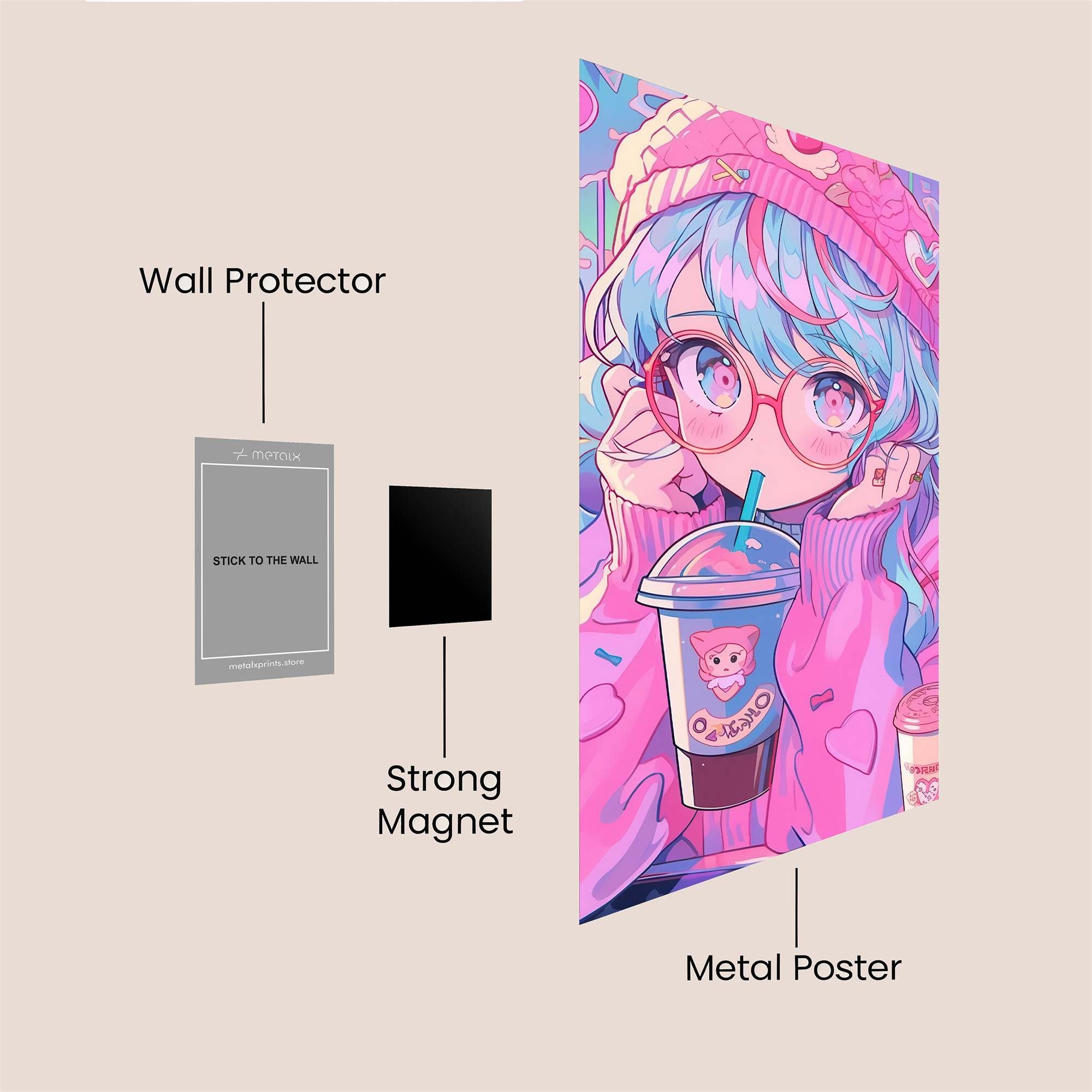 Luna Dream Safe Wall Magnetic / M