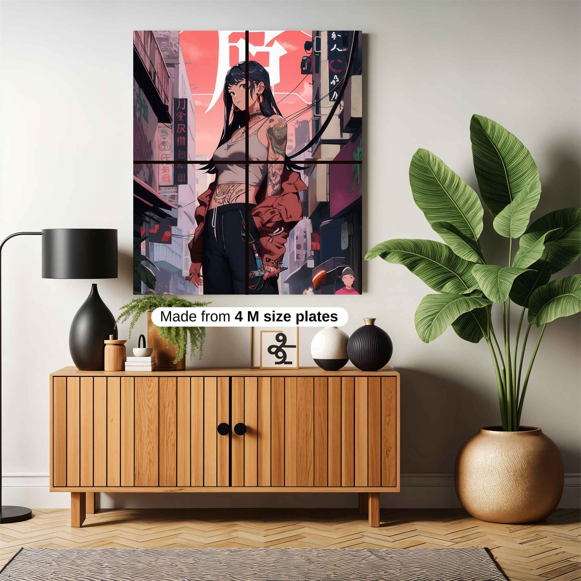 Neon Rebel Safe Wall Magnetic / M