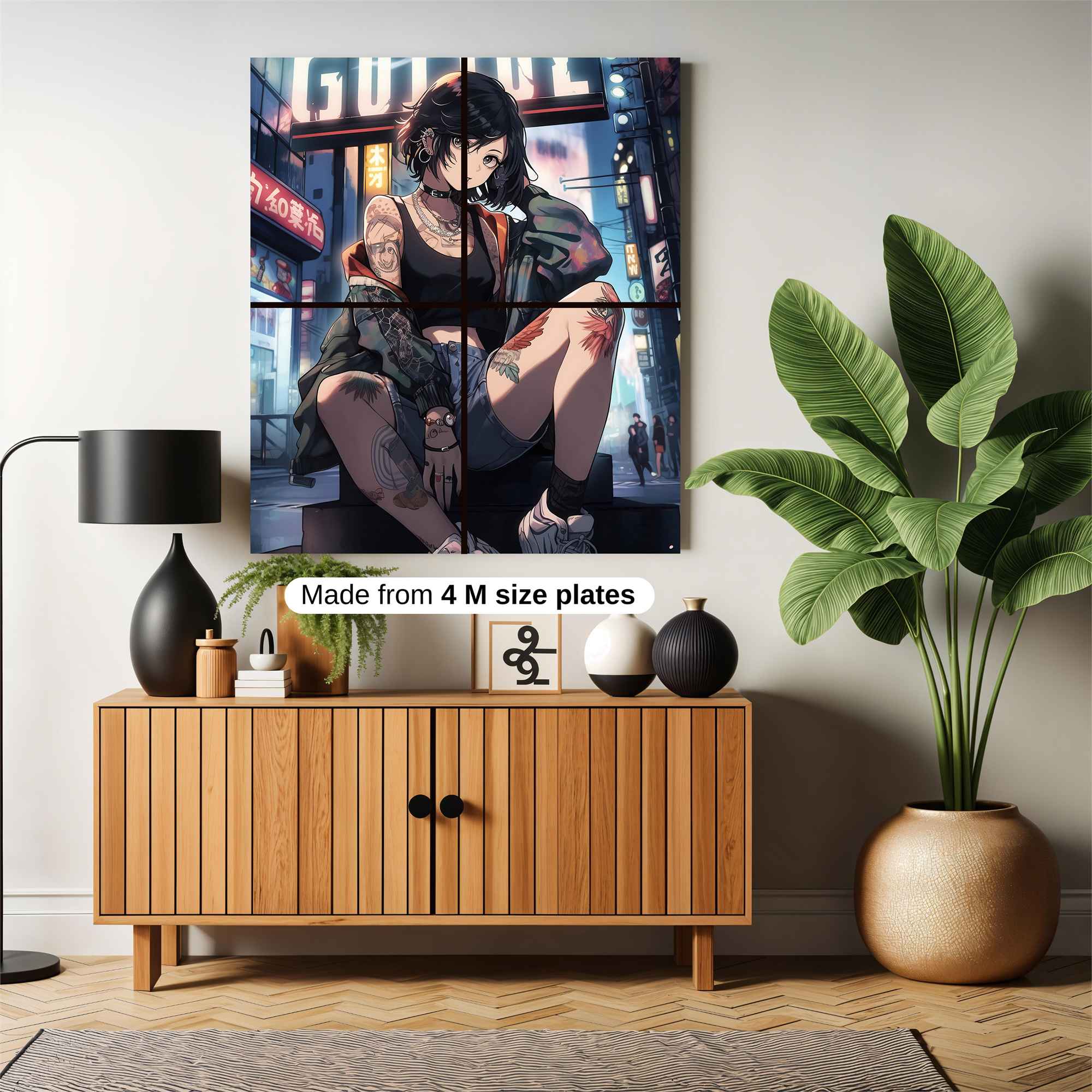 Neon Rebel Safe Wall Magnetic / M