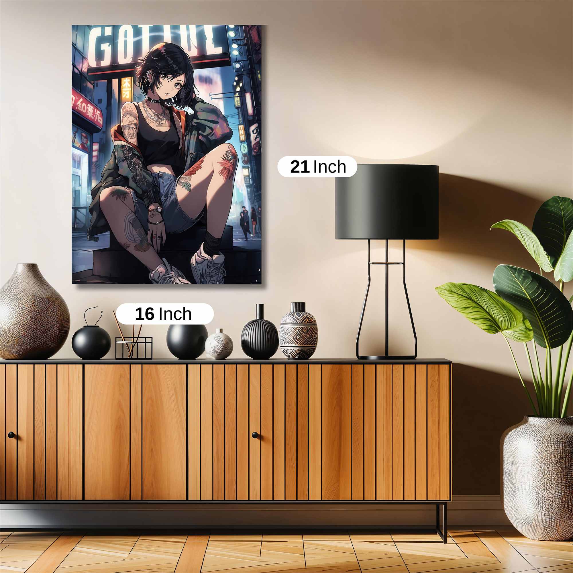 Neon Rebel Safe Wall Magnetic / M