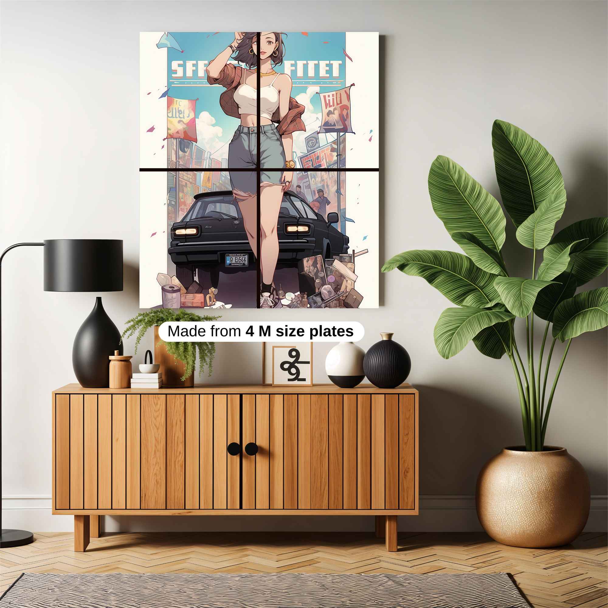 Urban Chic Safe Wall Magnetic / M