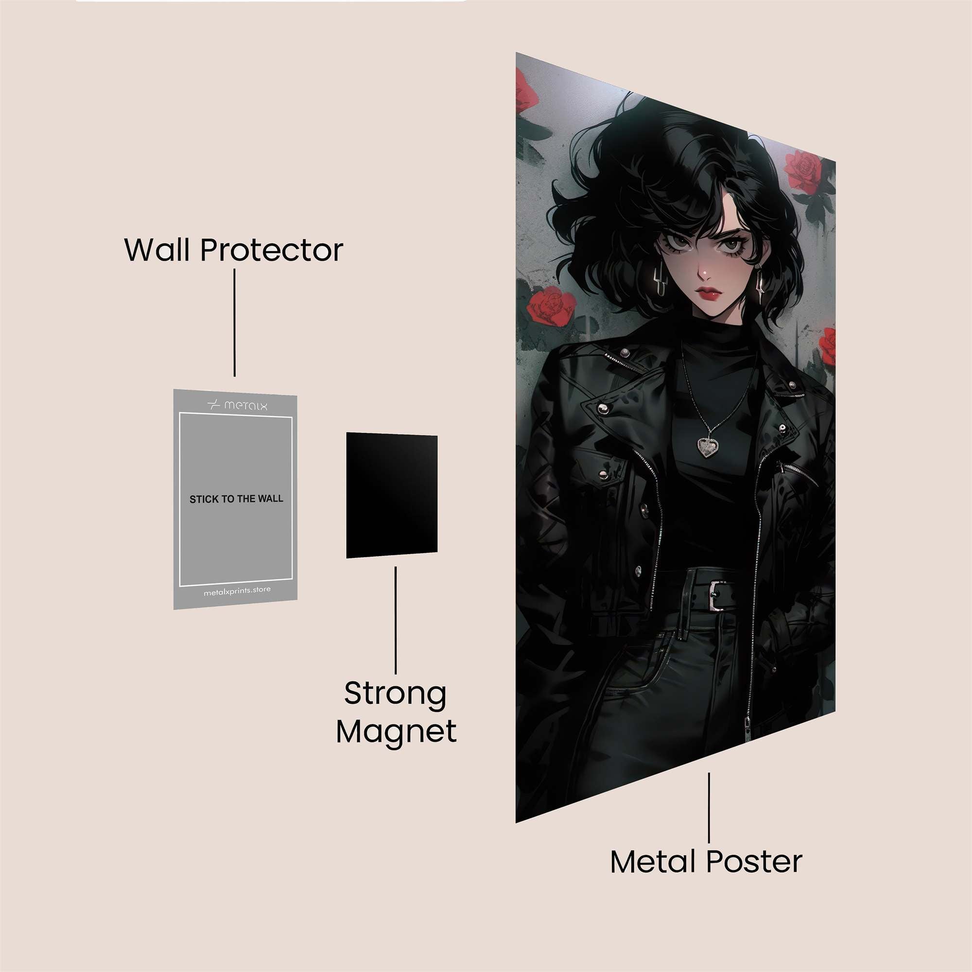 Raven Enigma Safe Wall Magnetic / M