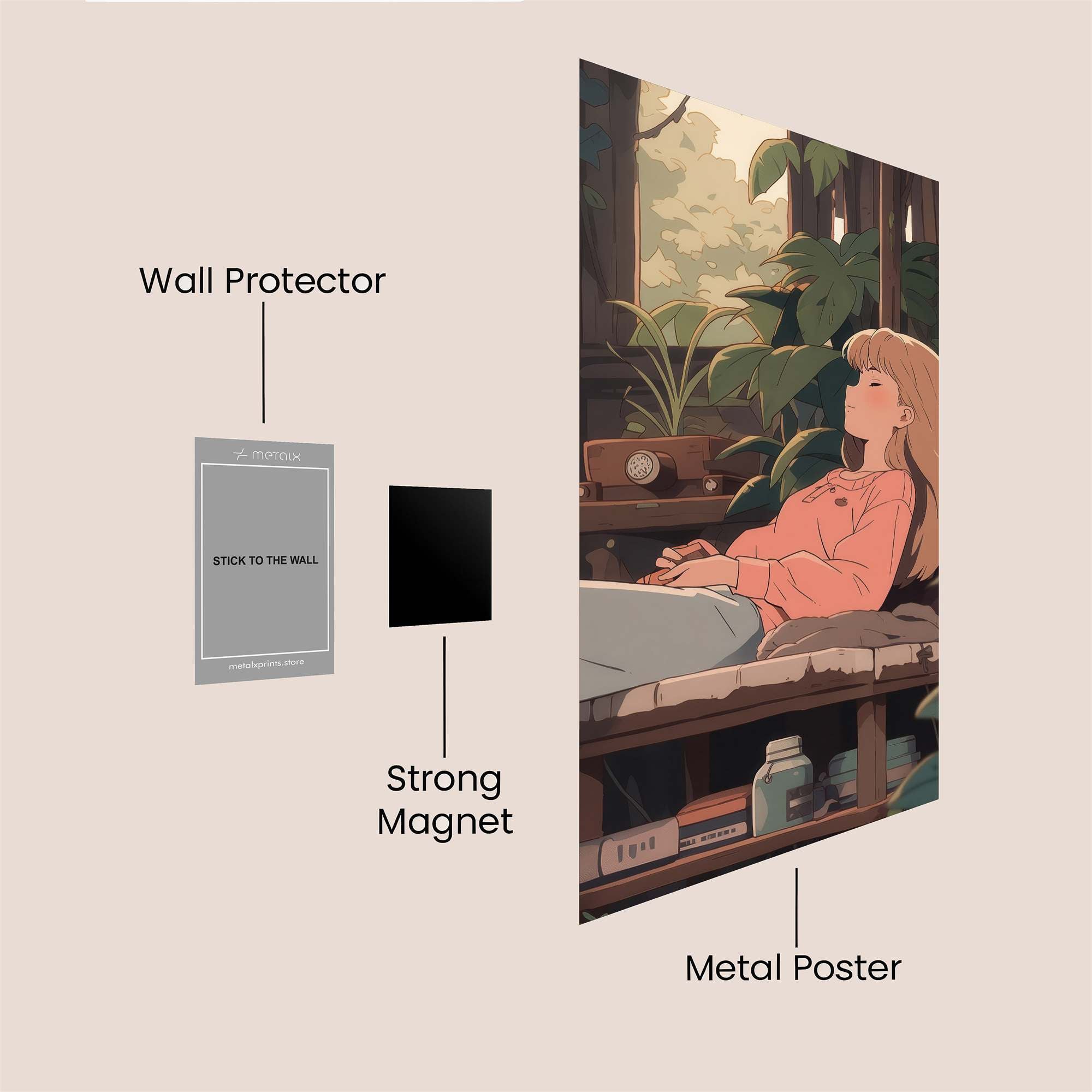Serenity Haven Safe Wall Magnetic / M
