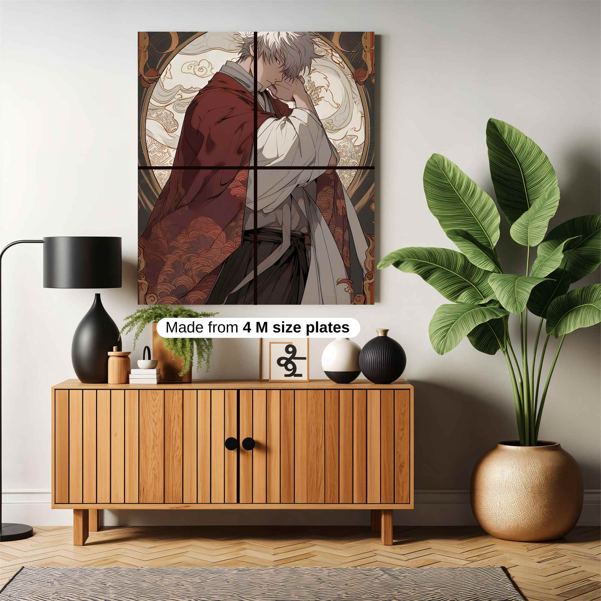 Silver Serenity Safe Wall Magnetic / M