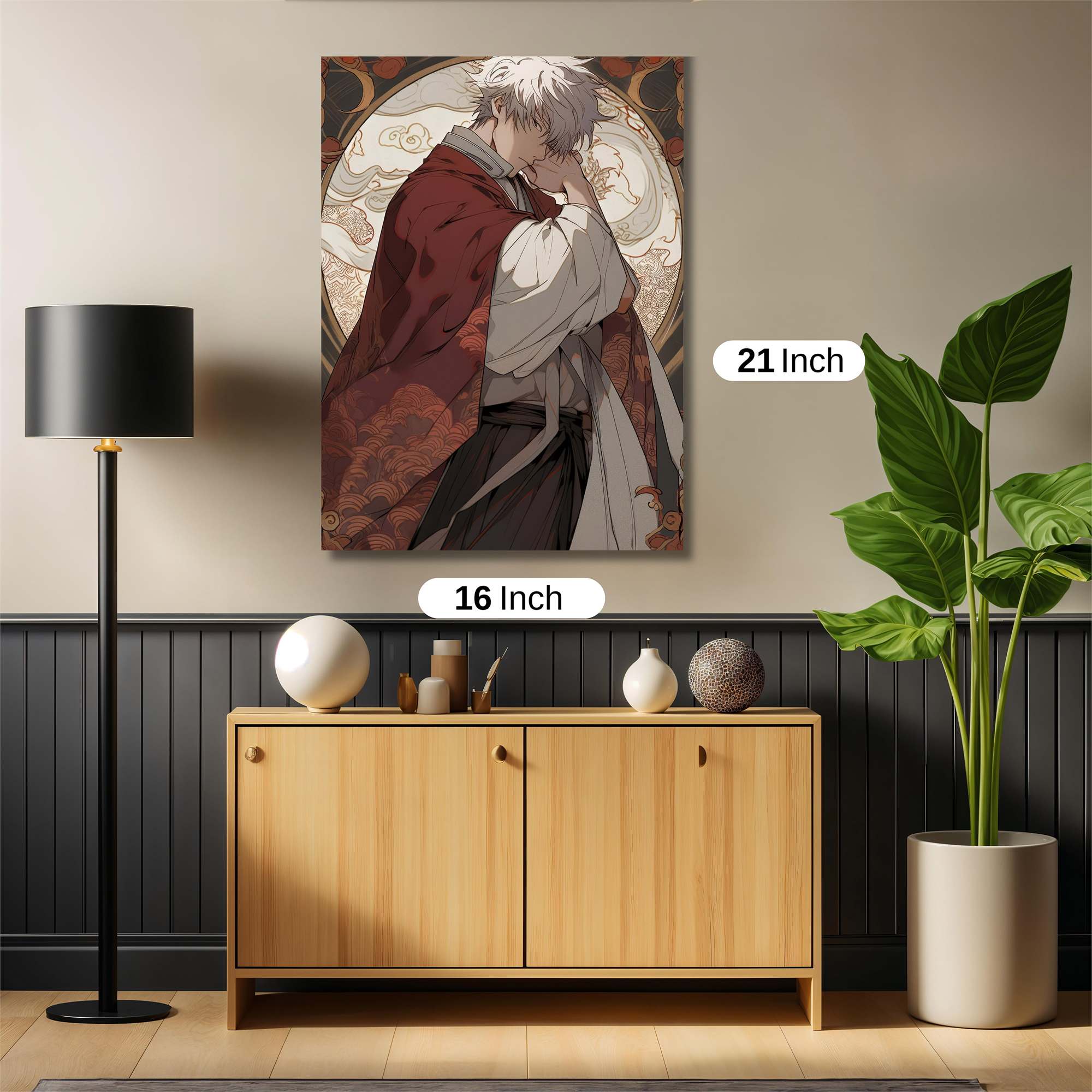 Silver Serenity Safe Wall Magnetic / M