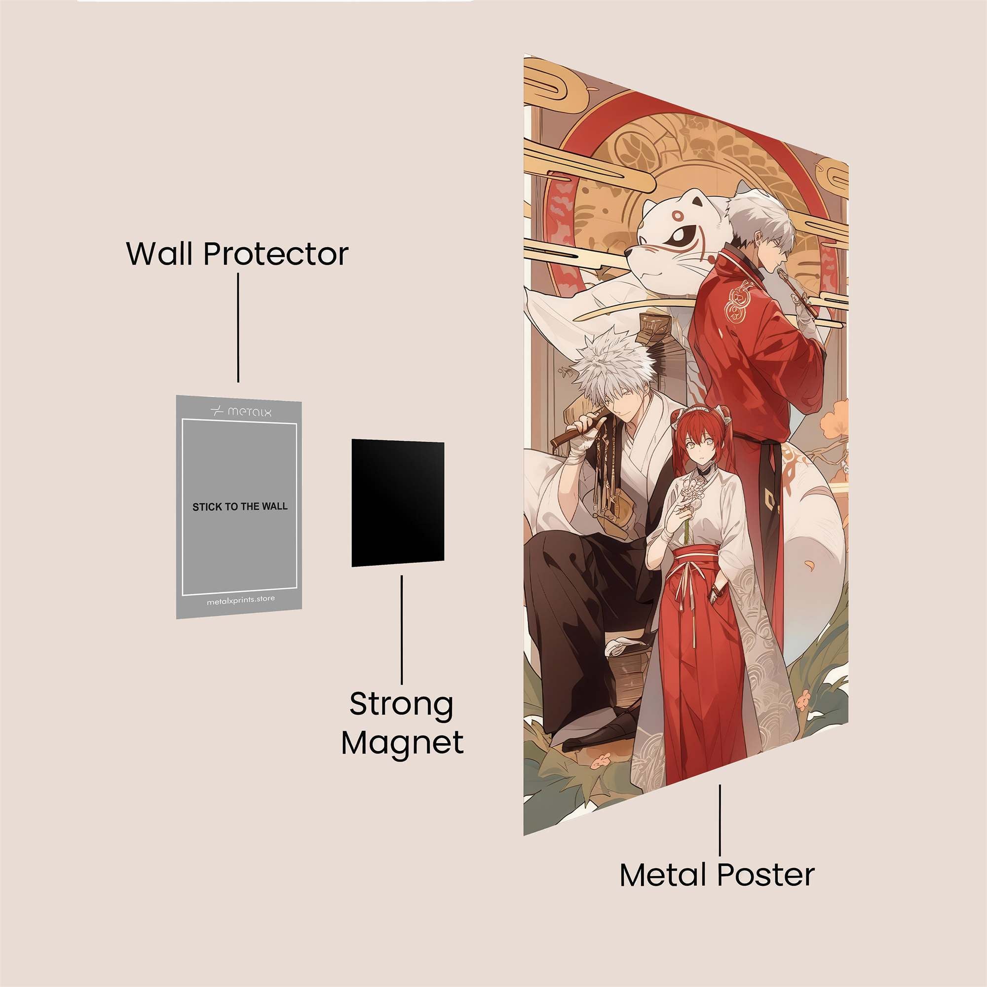 Gintama Serenity Safe Wall Magnetic / M