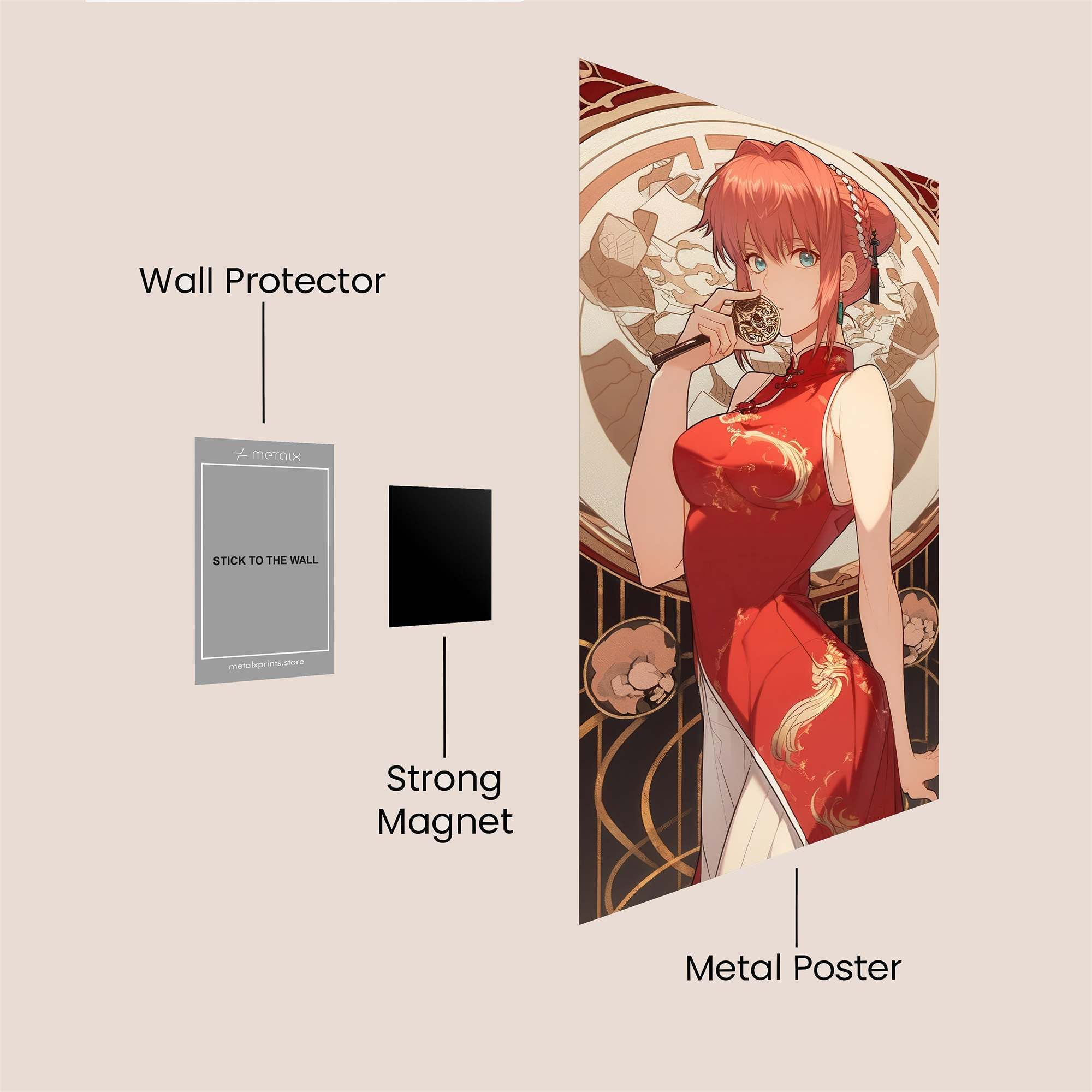 Phoenix Elegance Safe Wall Magnetic / M