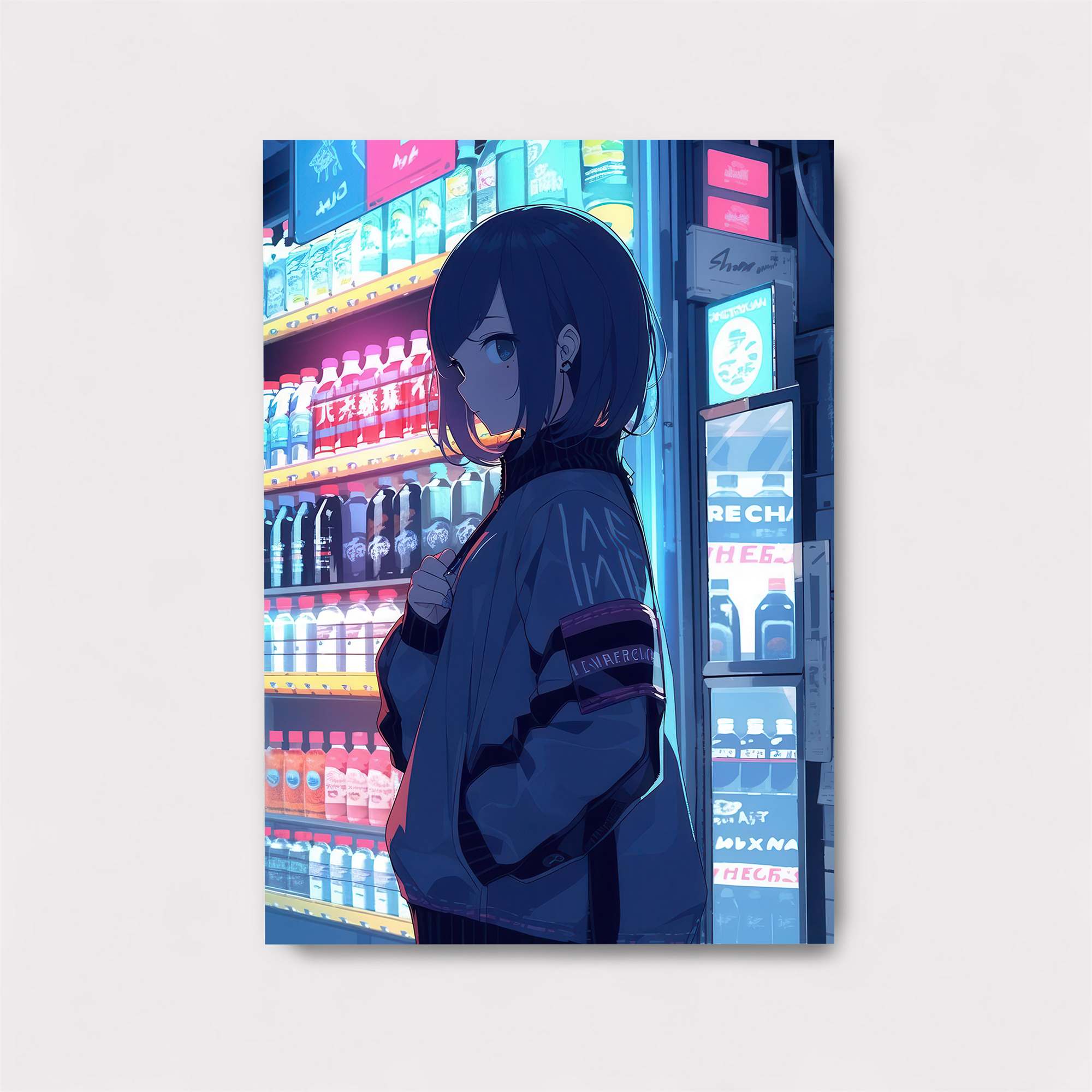 Neon Solitude Safe Wall Magnetic / M