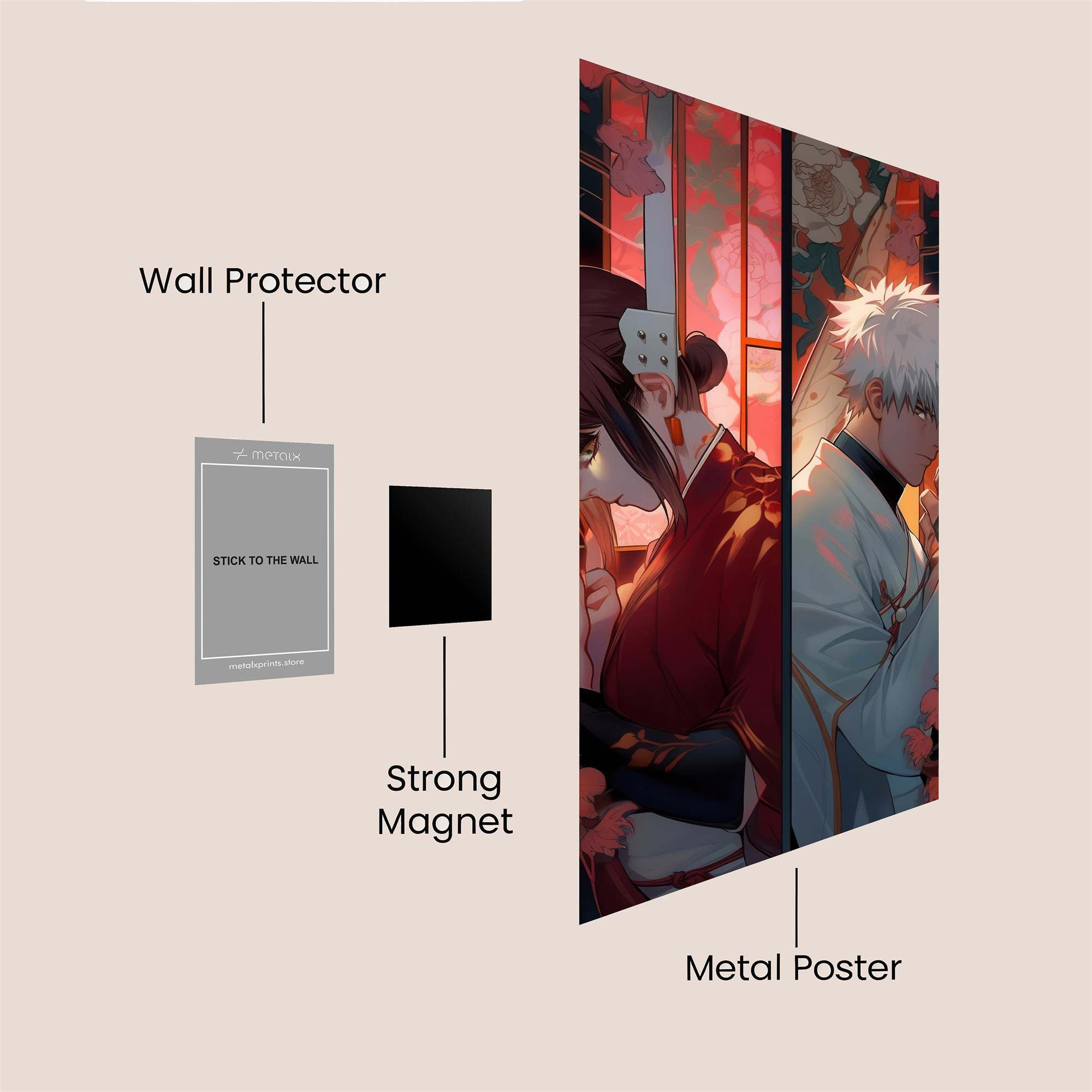 Silent Reverie Safe Wall Magnetic / M