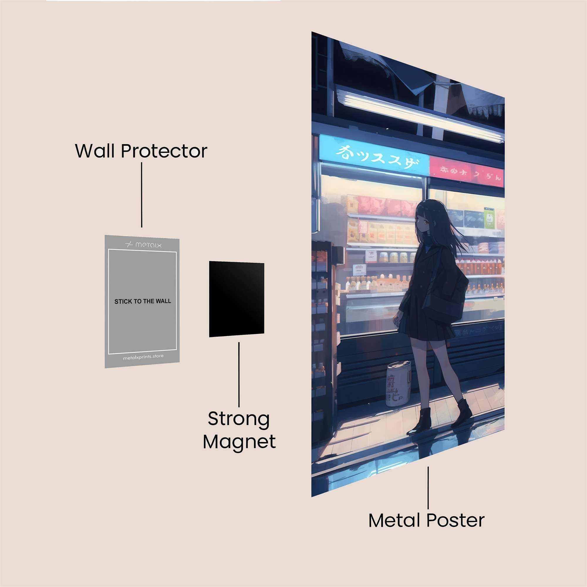 Vending Serenity Safe Wall Magnetic / M