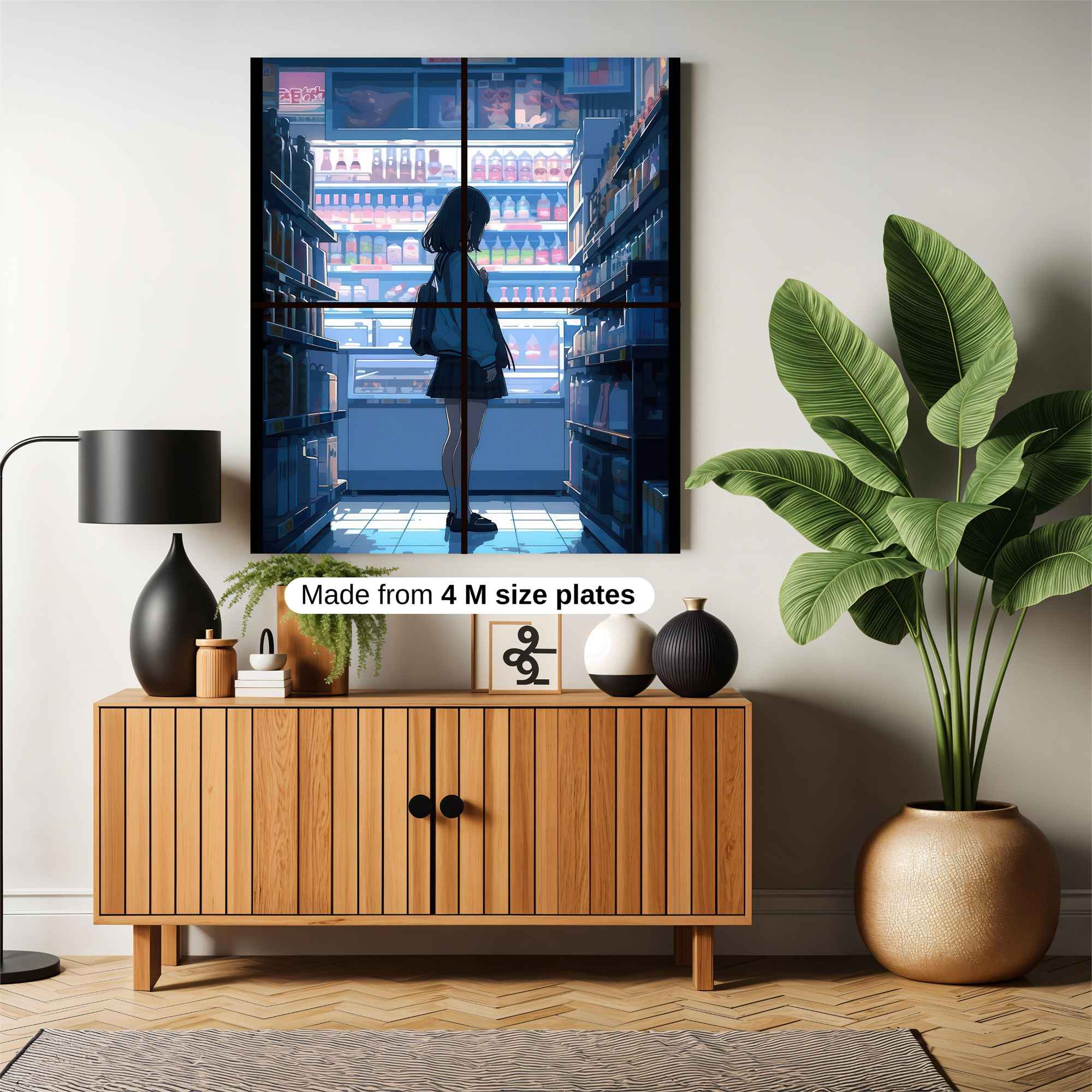 Grocery Glow Safe Wall Magnetic / M