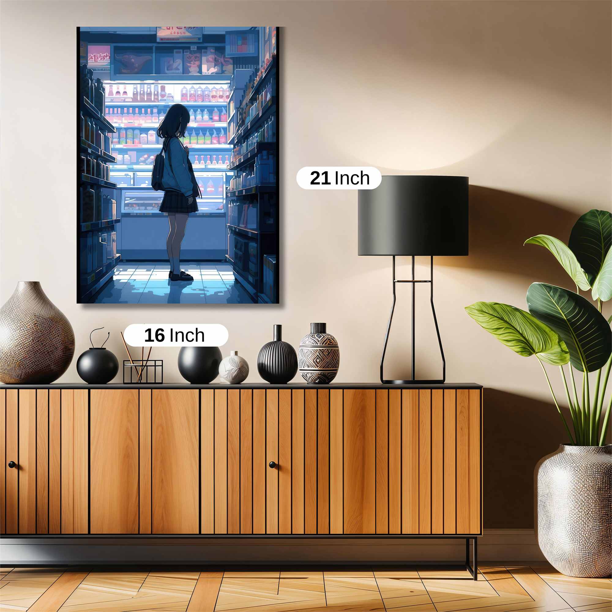 Grocery Glow Safe Wall Magnetic / M