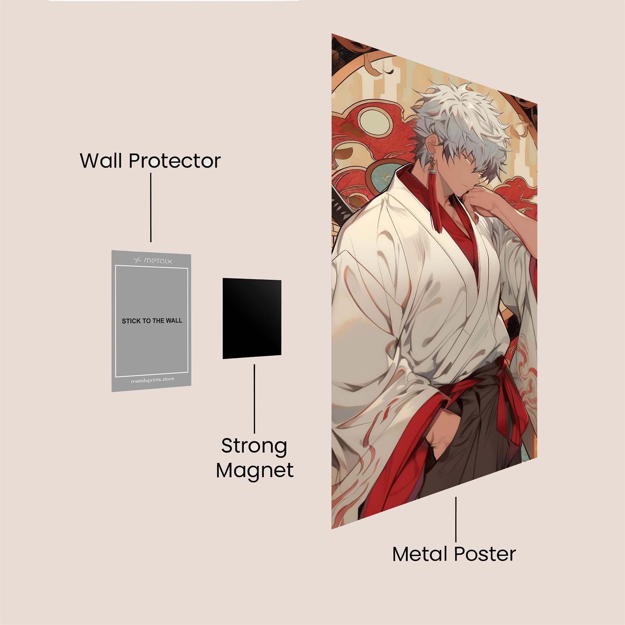 Gintoki Serene Safe Wall Magnetic / M