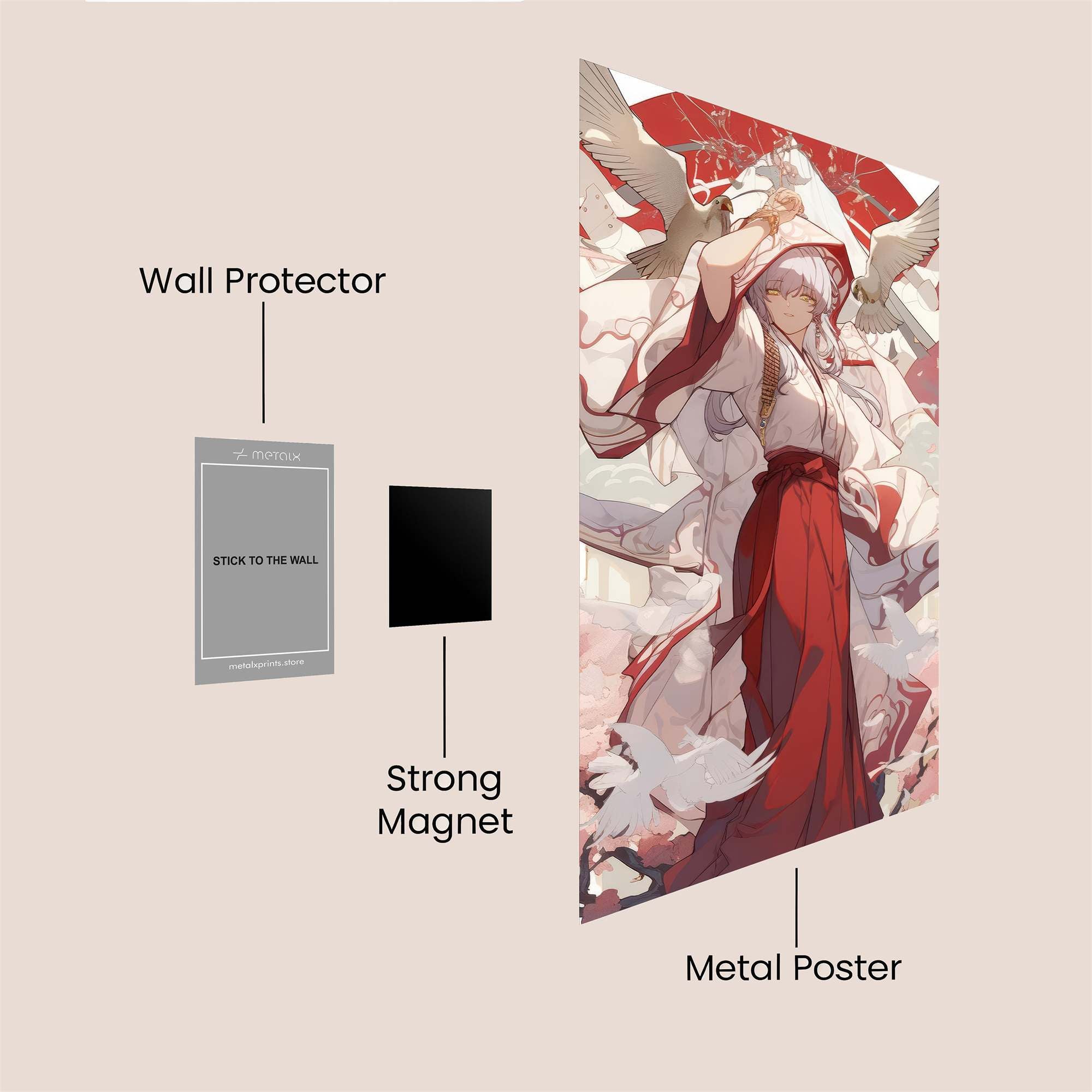 Dove Serenity Safe Wall Magnetic / M