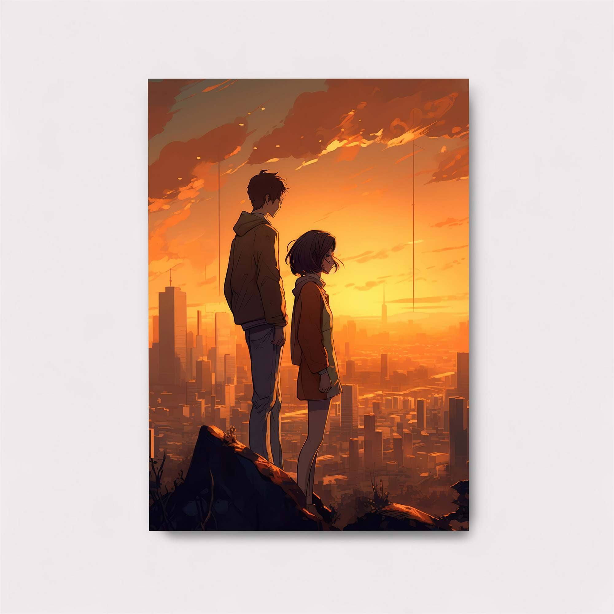 Sunset Serenity Safe Wall Magnetic / M