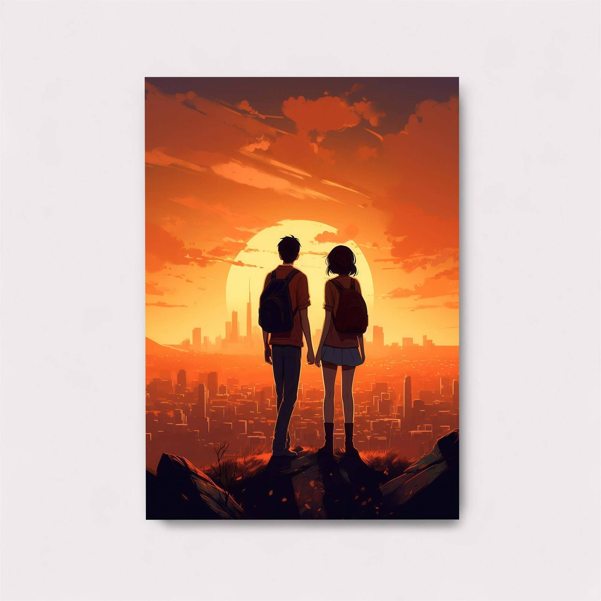 Sunset Serenity Safe Wall Magnetic / M