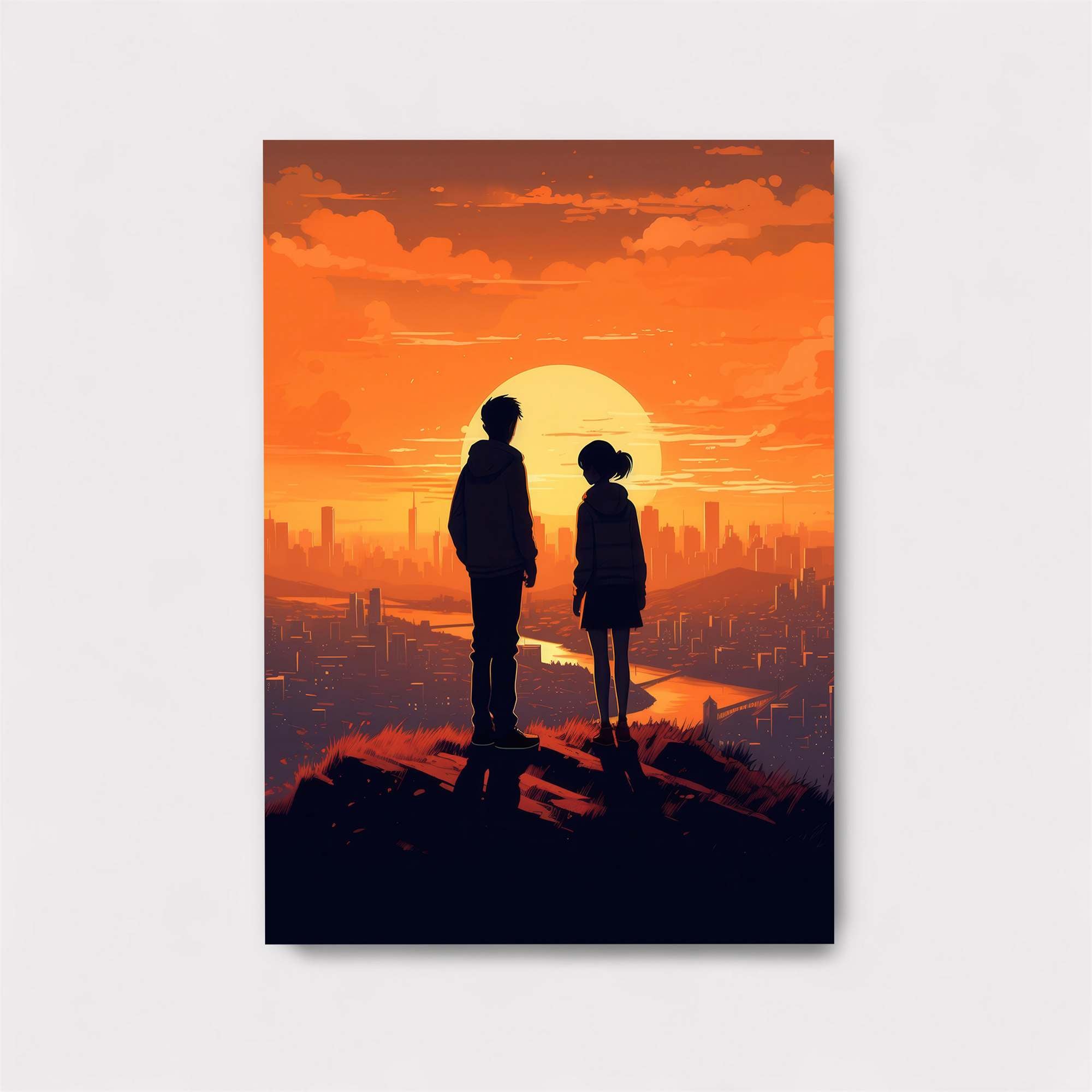 Sunset Serenity Safe Wall Magnetic / M