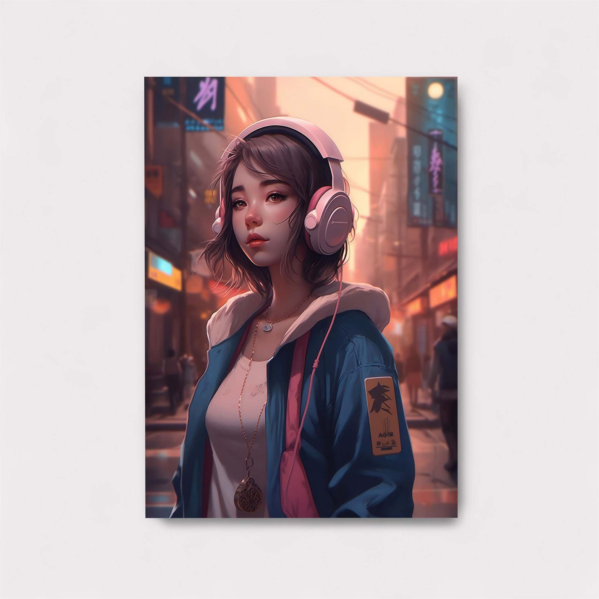 Neon Solitude Safe Wall Magnetic / M