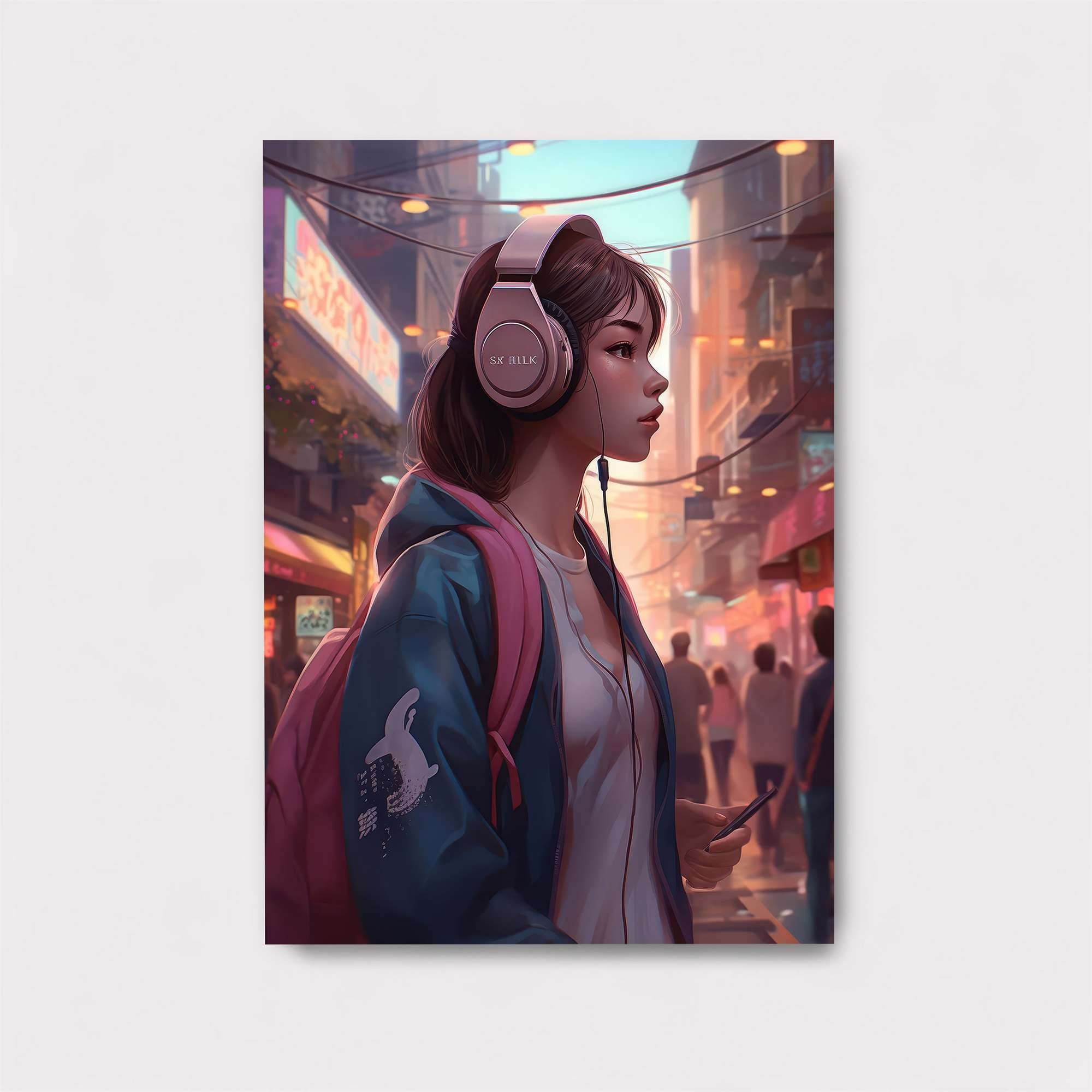 Neon Solitude Safe Wall Magnetic / M