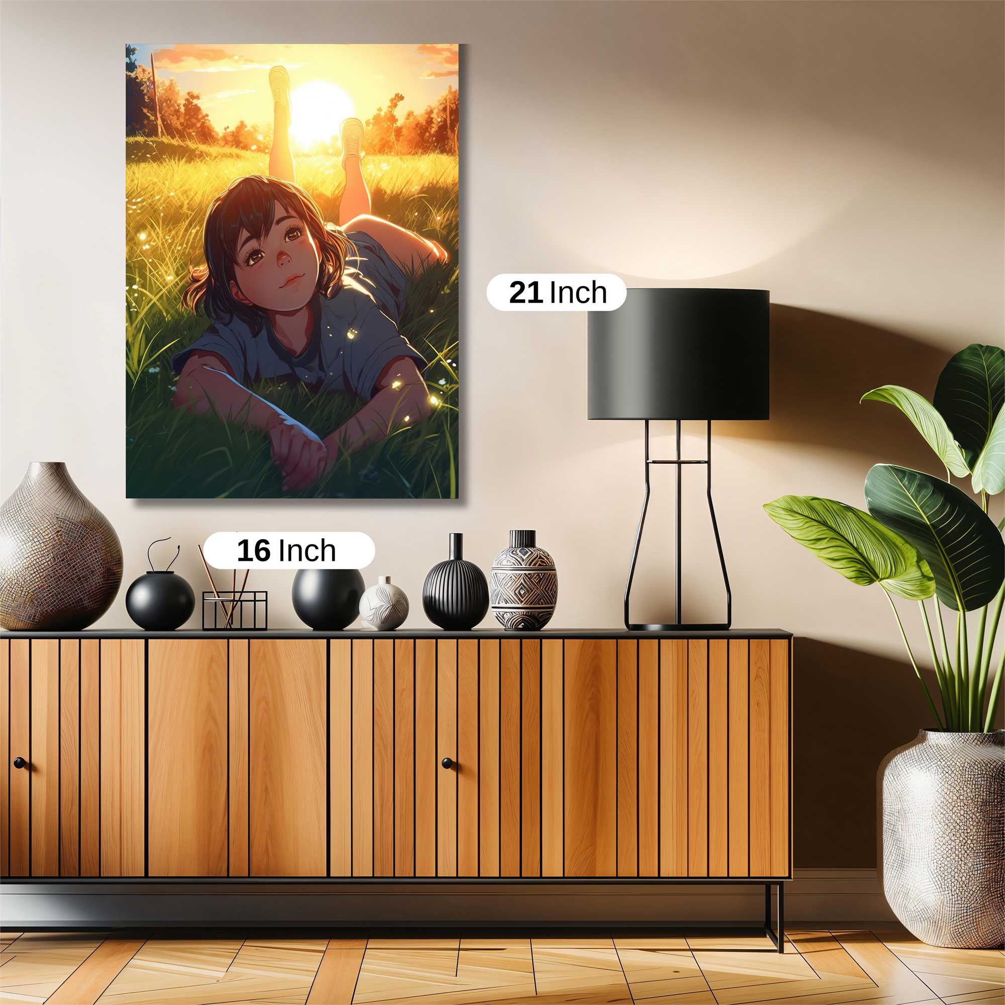 Sunset Serenity Safe Wall Magnetic / M