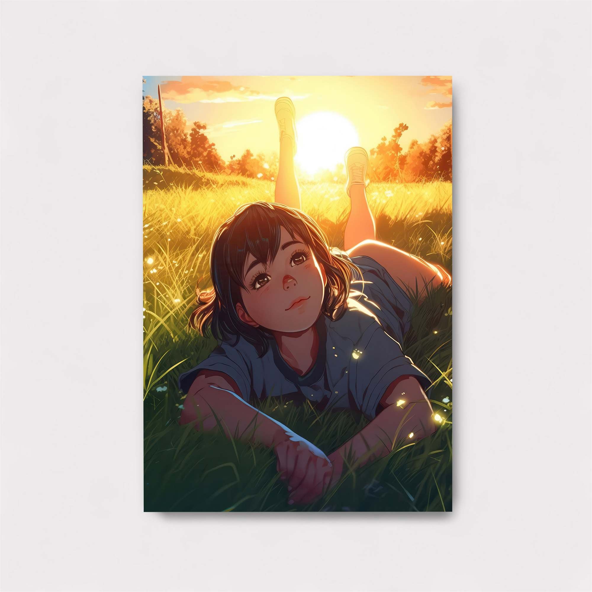 Sunset Serenity Safe Wall Magnetic / M