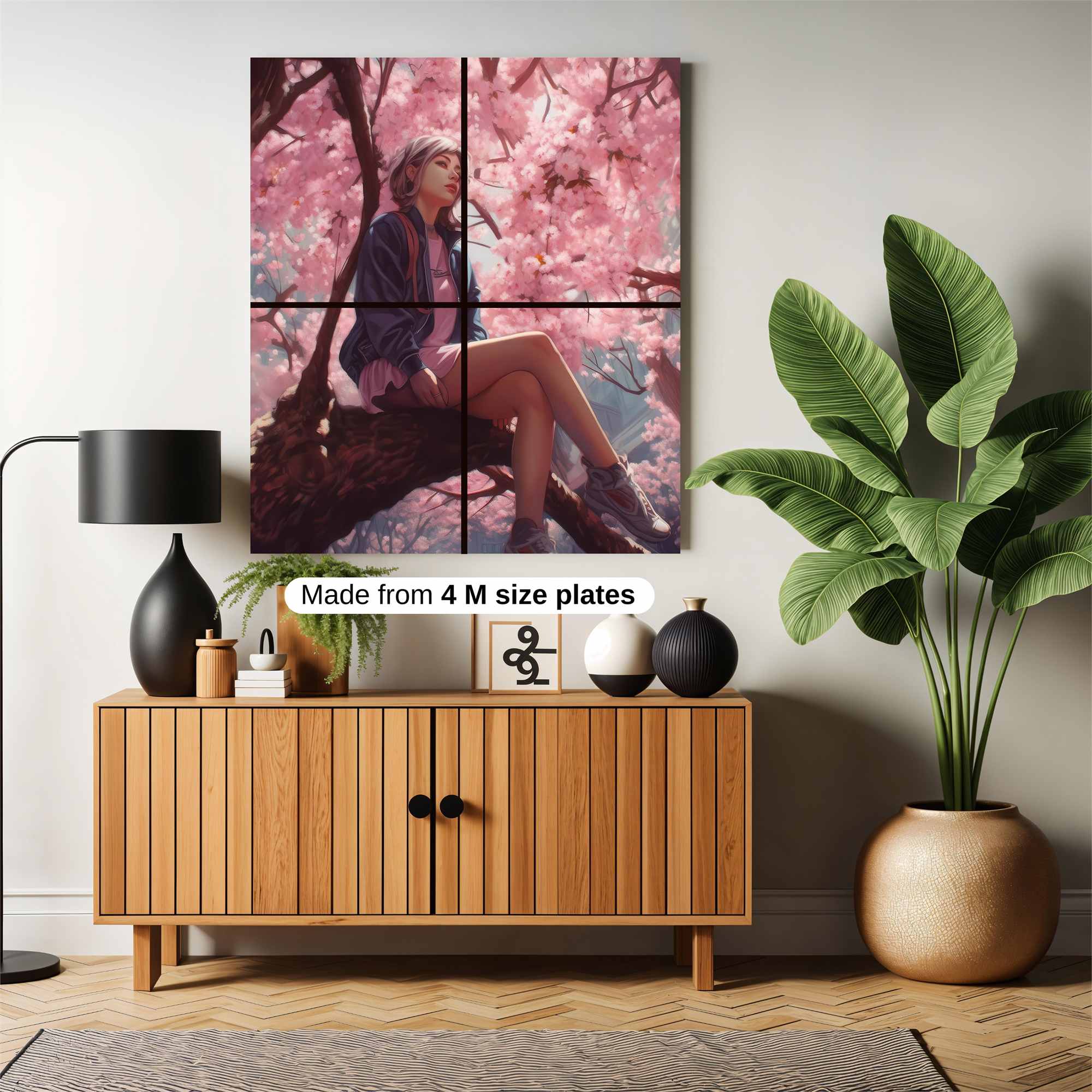 Blossom Serenity Safe Wall Magnetic / M