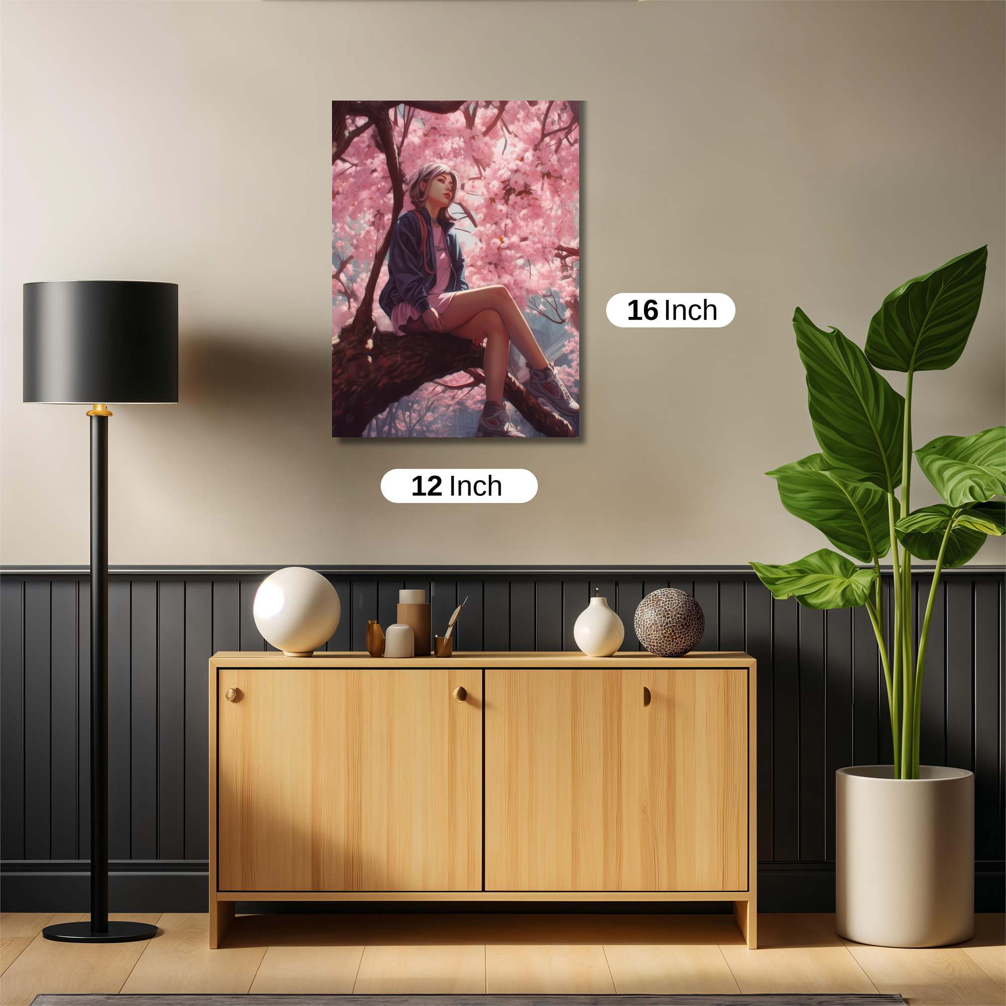 Blossom Serenity Safe Wall Magnetic / M