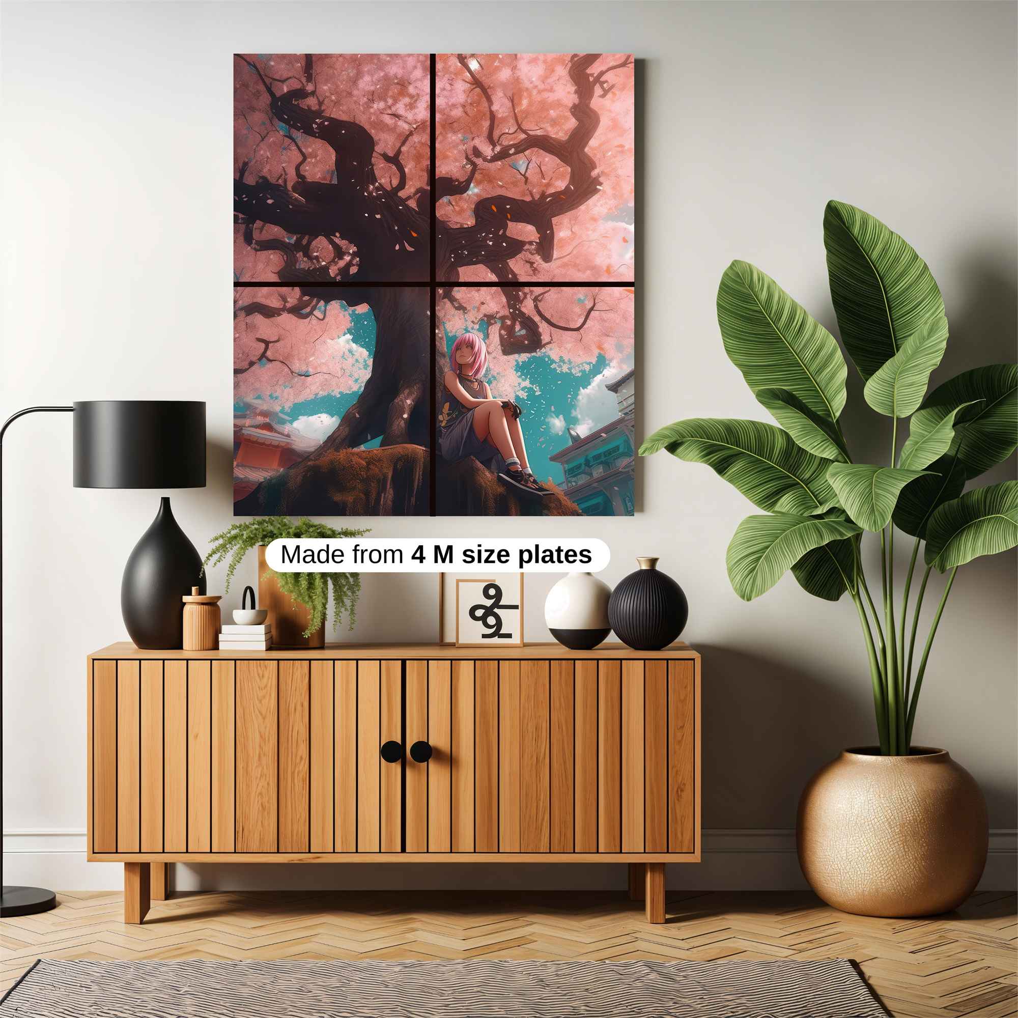 Sakura Serenity Safe Wall Magnetic / M