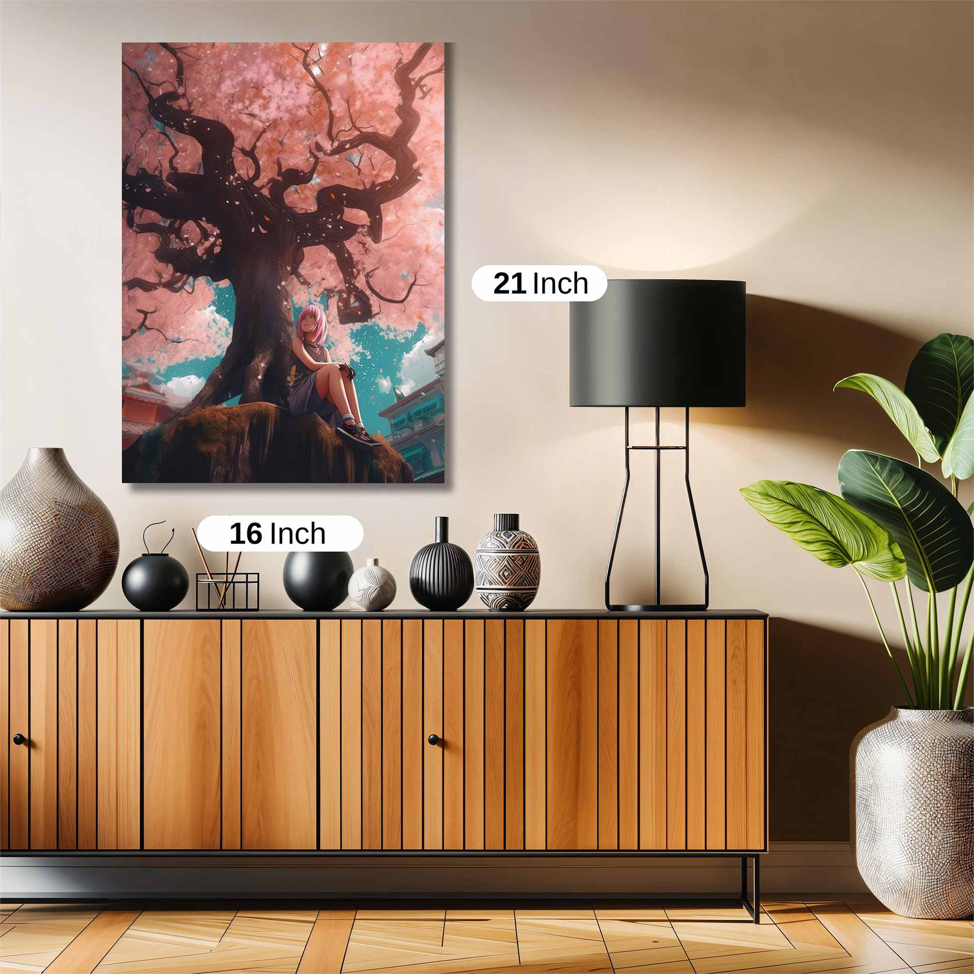 Sakura Serenity Safe Wall Magnetic / M