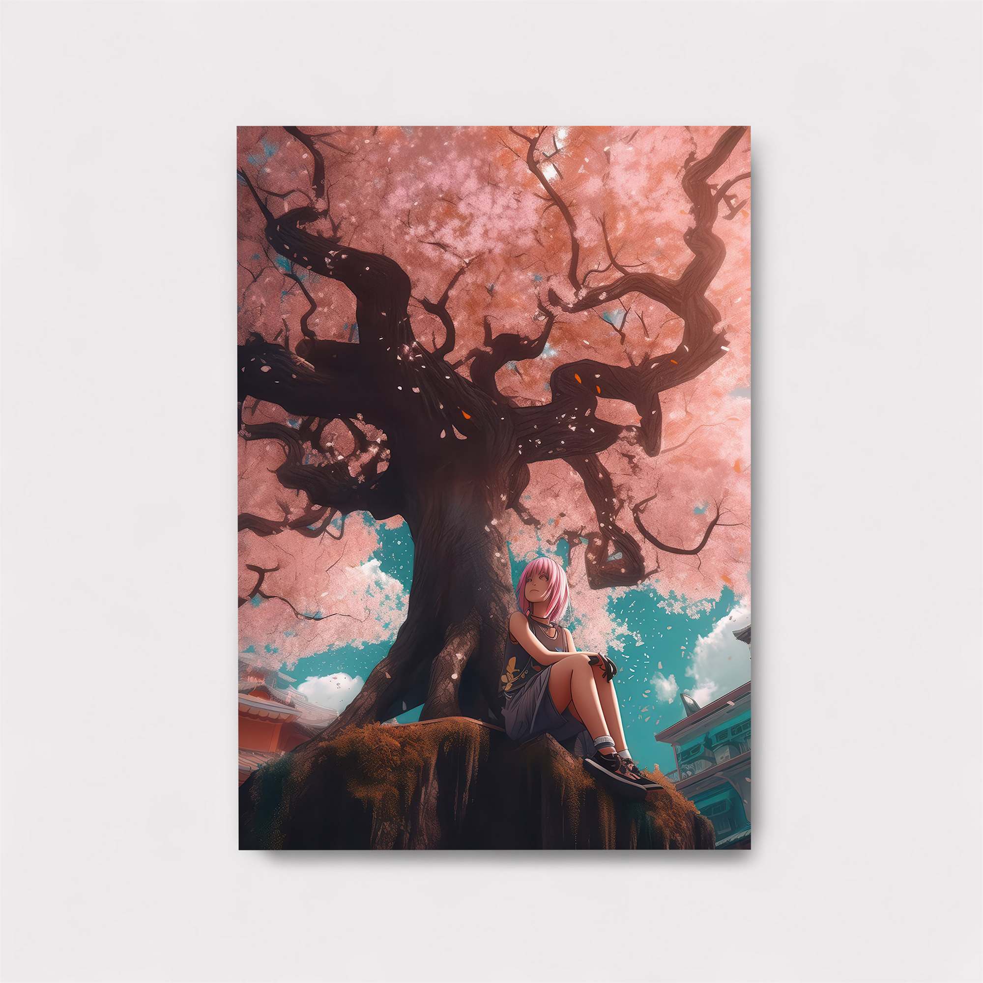 Sakura Serenity Safe Wall Magnetic / M