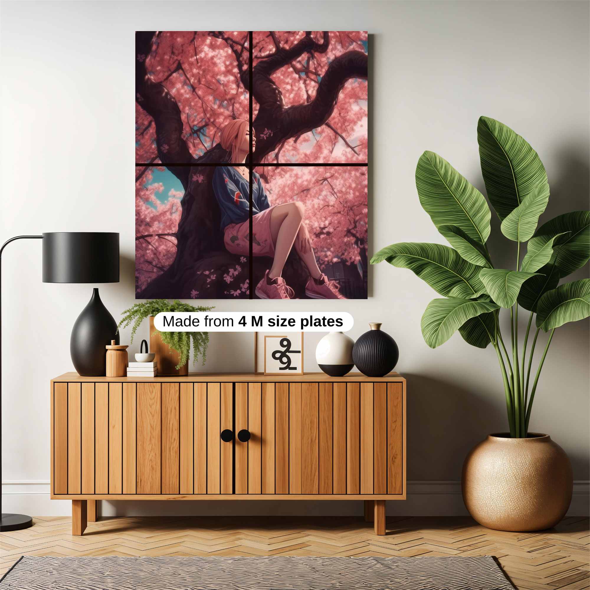 Sakura Serenity Safe Wall Magnetic / M