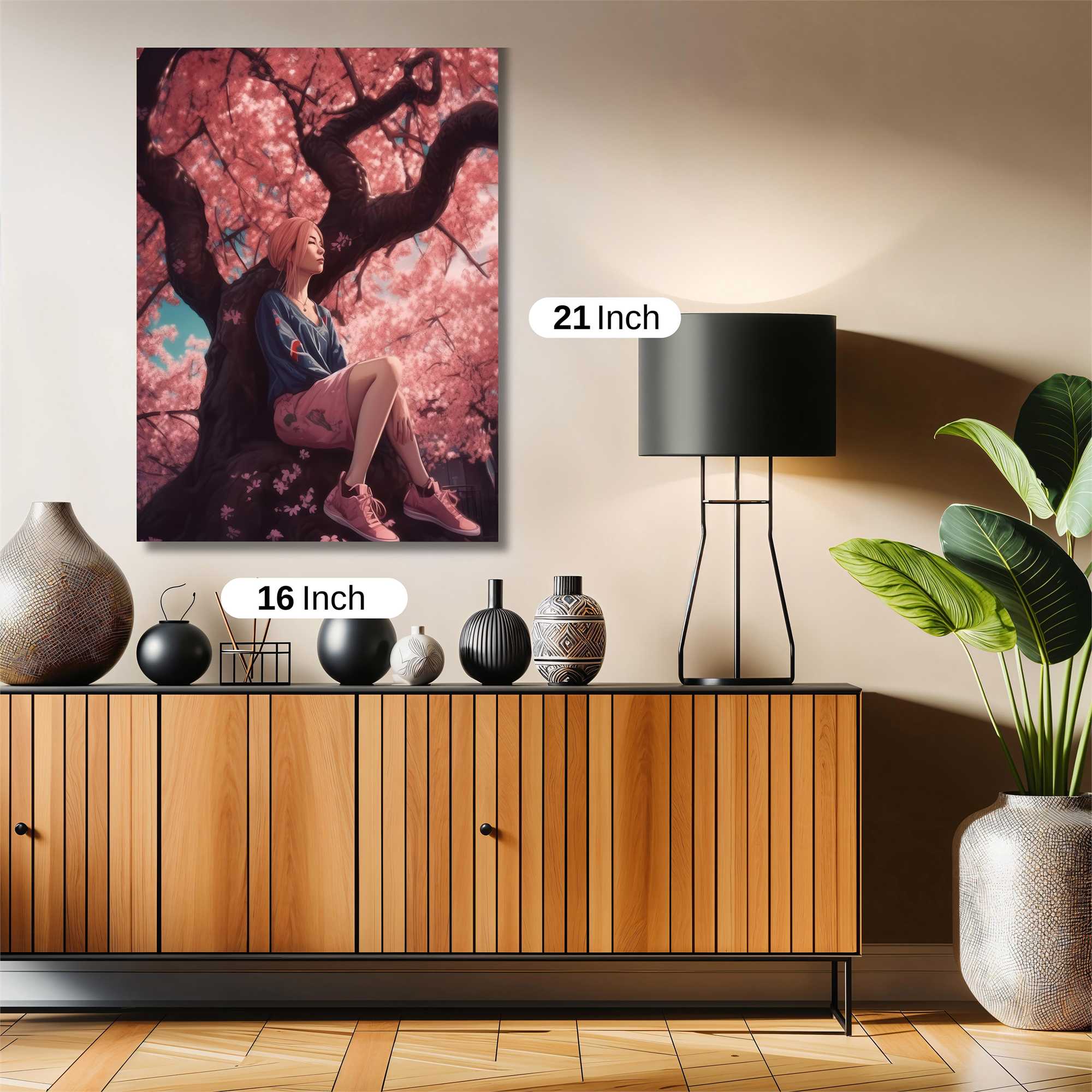 Sakura Serenity Safe Wall Magnetic / M