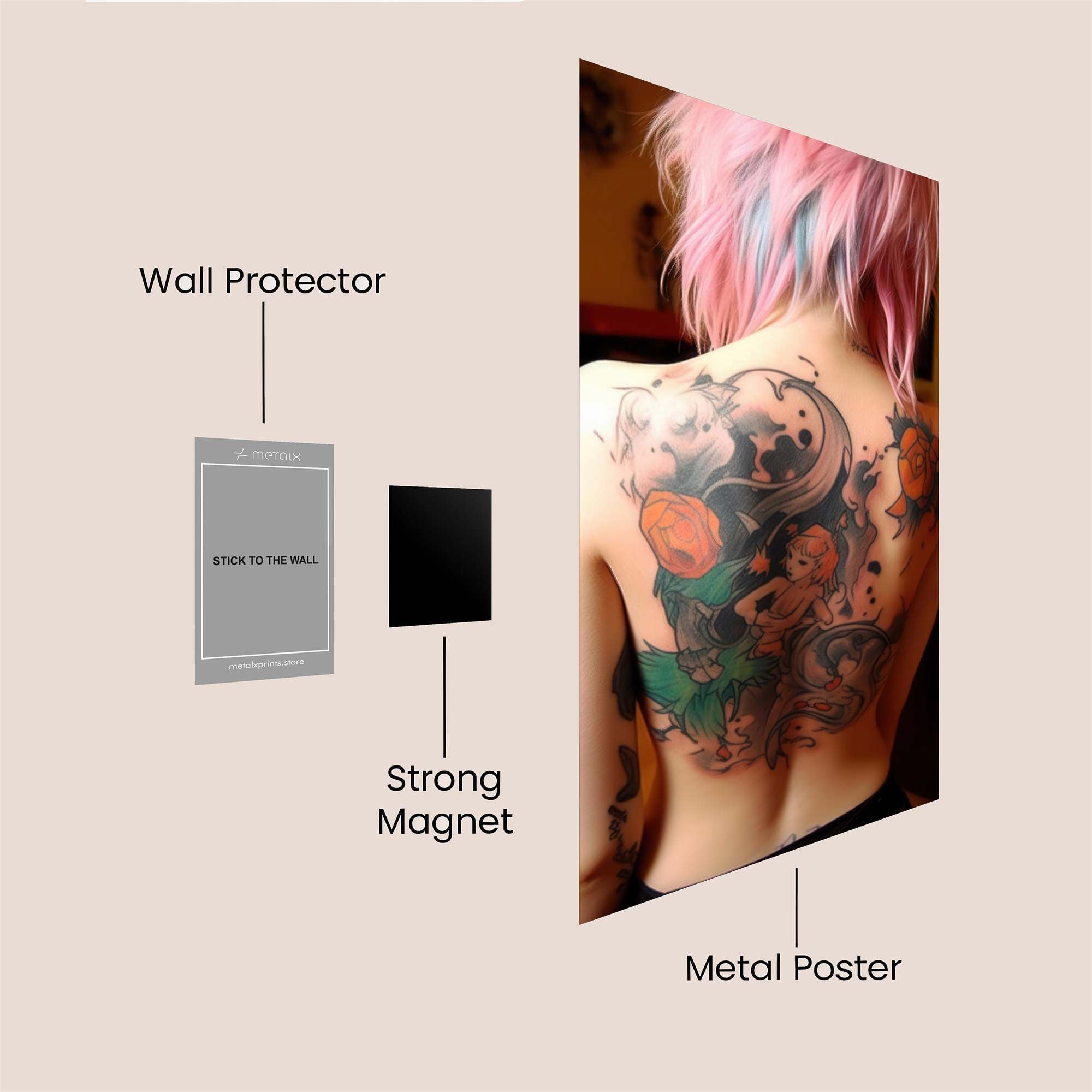 Tinker Whimsy Safe Wall Magnetic / M