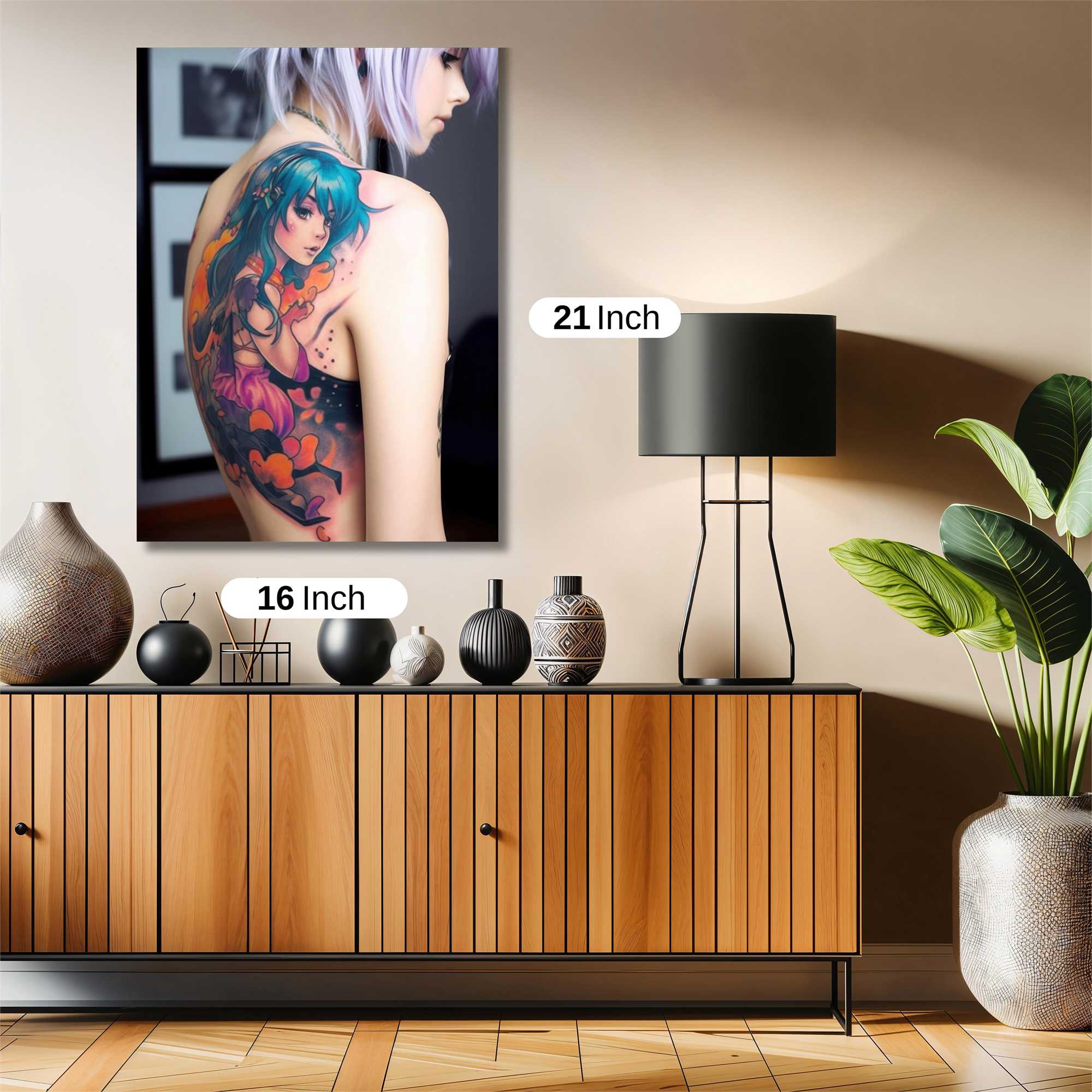 Mermaid Whimsy Safe Wall Magnetic / M