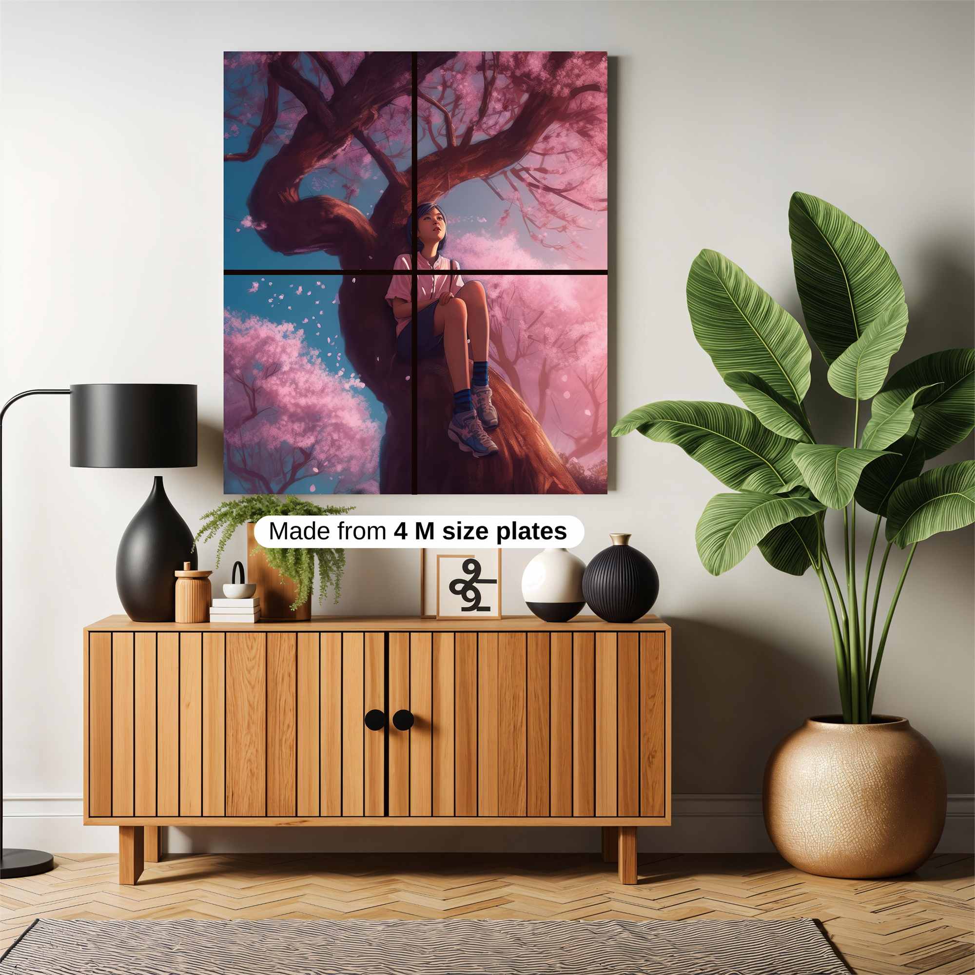 Sakura Serenity Safe Wall Magnetic / M