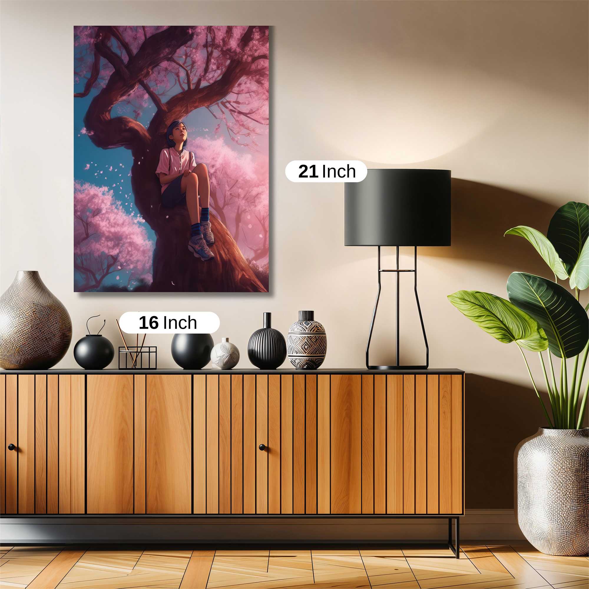 Sakura Serenity Safe Wall Magnetic / M