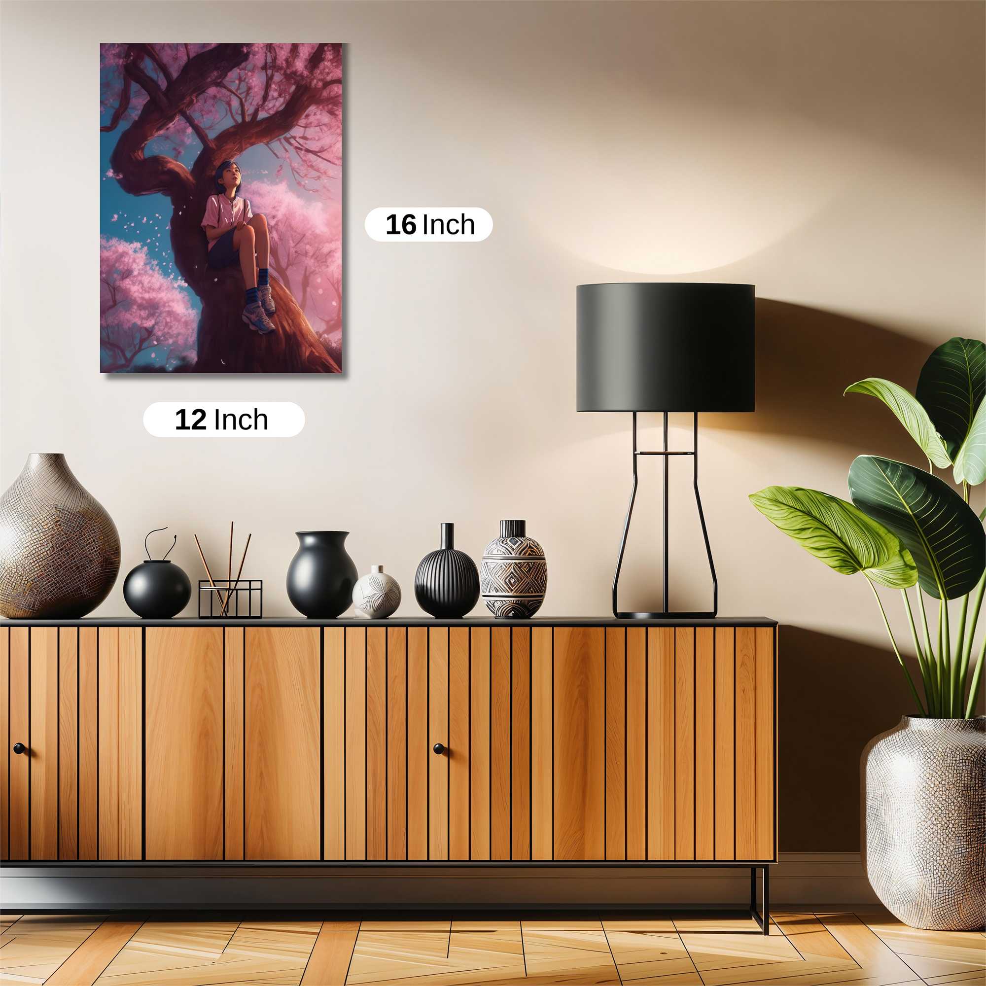 Sakura Serenity Safe Wall Magnetic / M