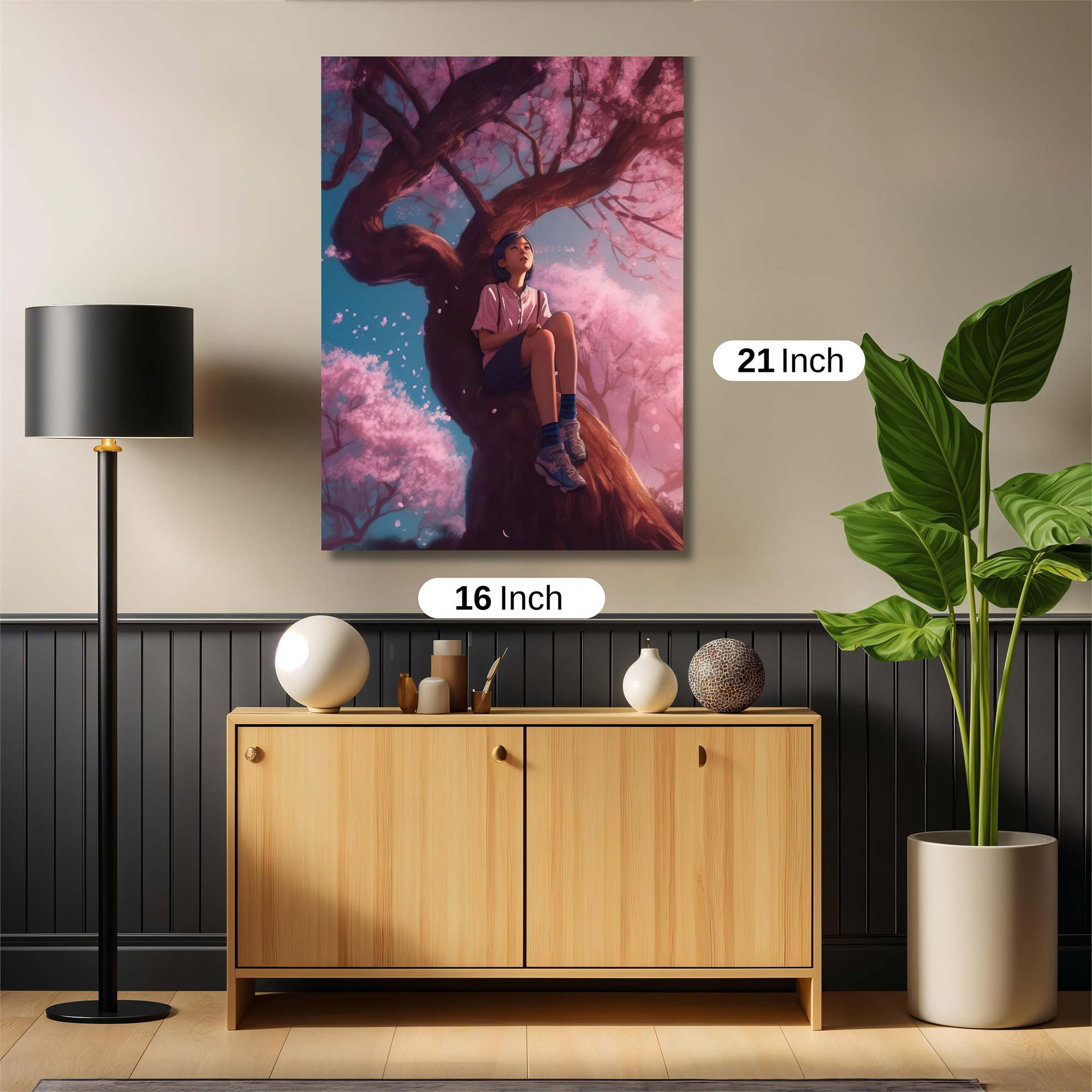 Sakura Serenity Safe Wall Magnetic / M