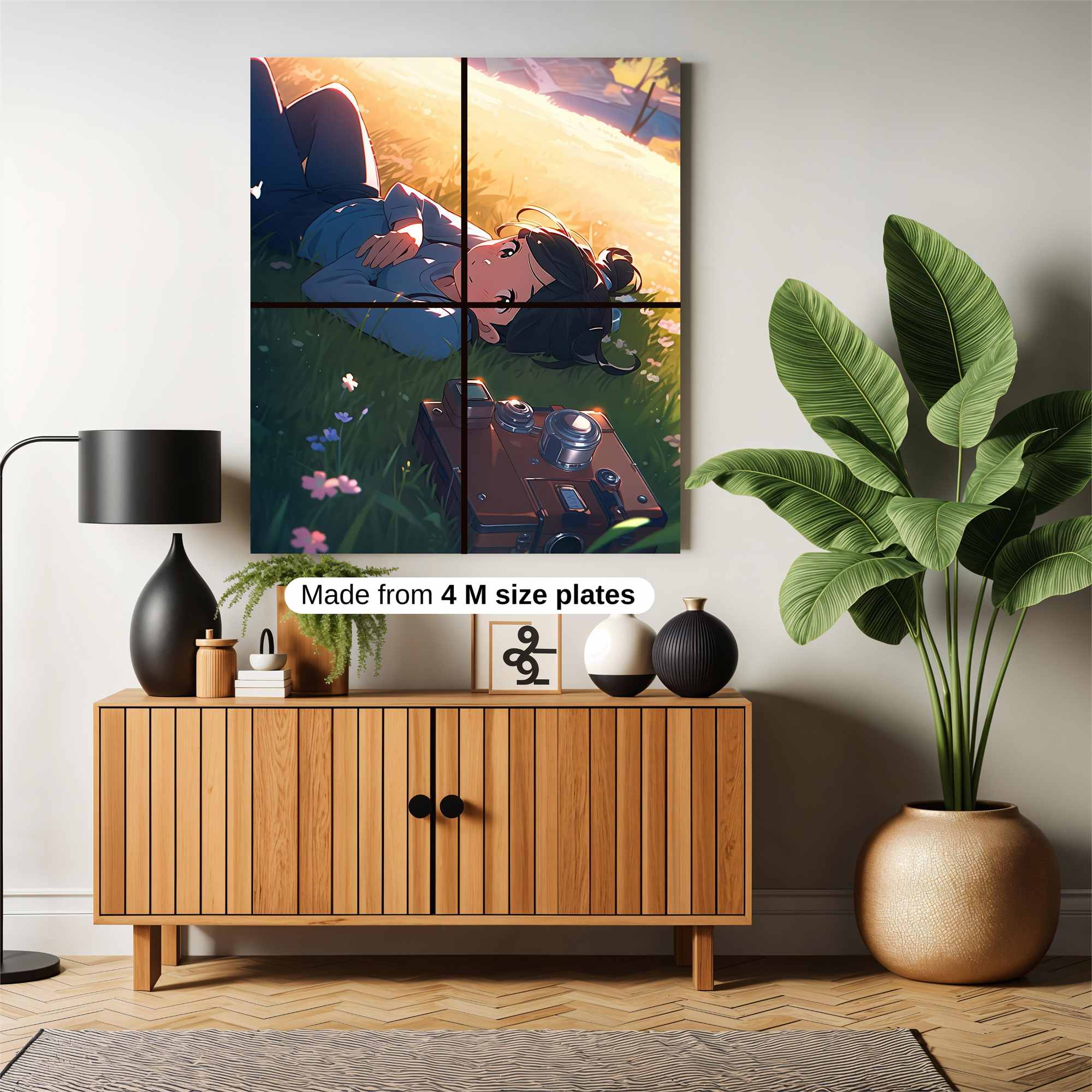 Sunset Serenity Safe Wall Magnetic / M