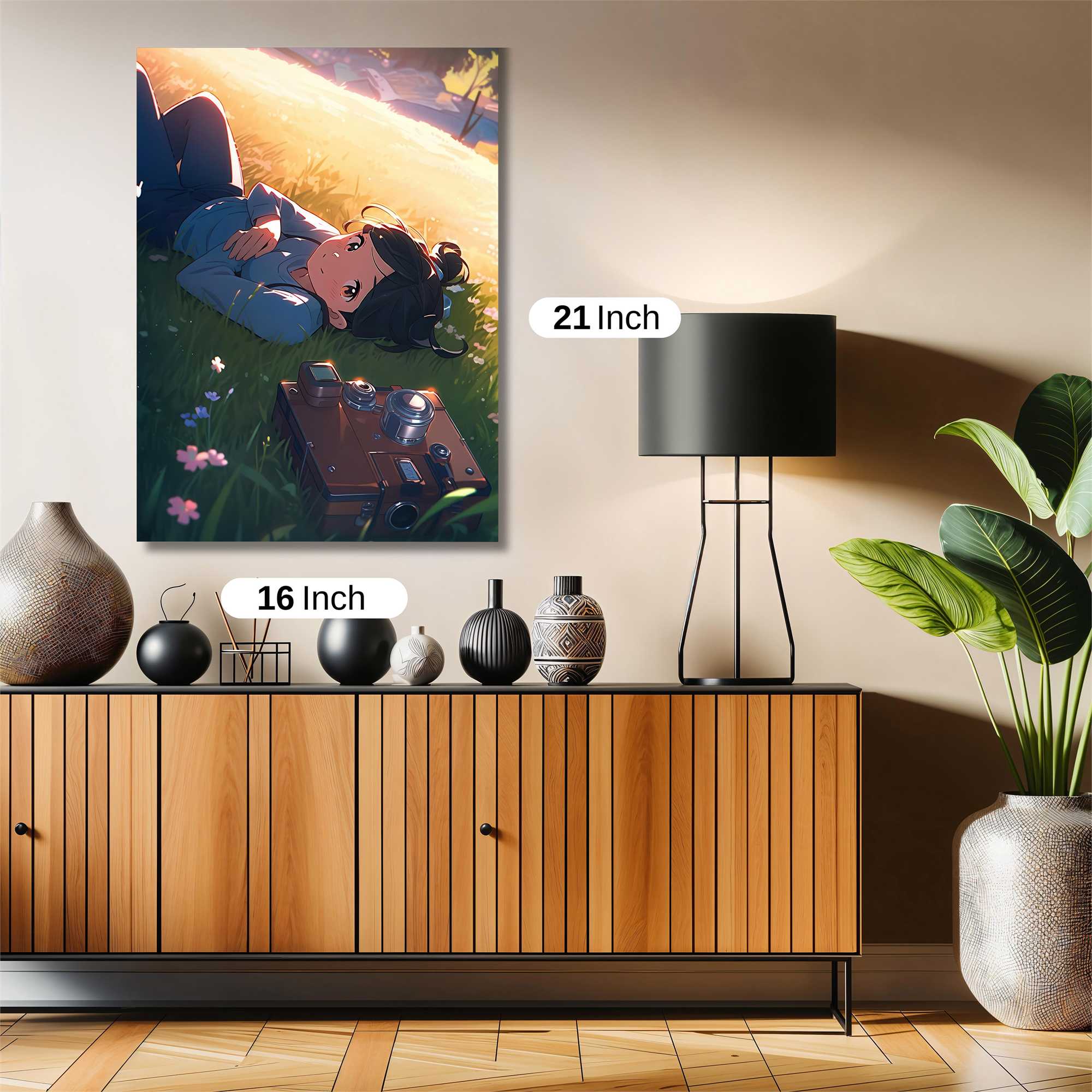 Sunset Serenity Safe Wall Magnetic / M