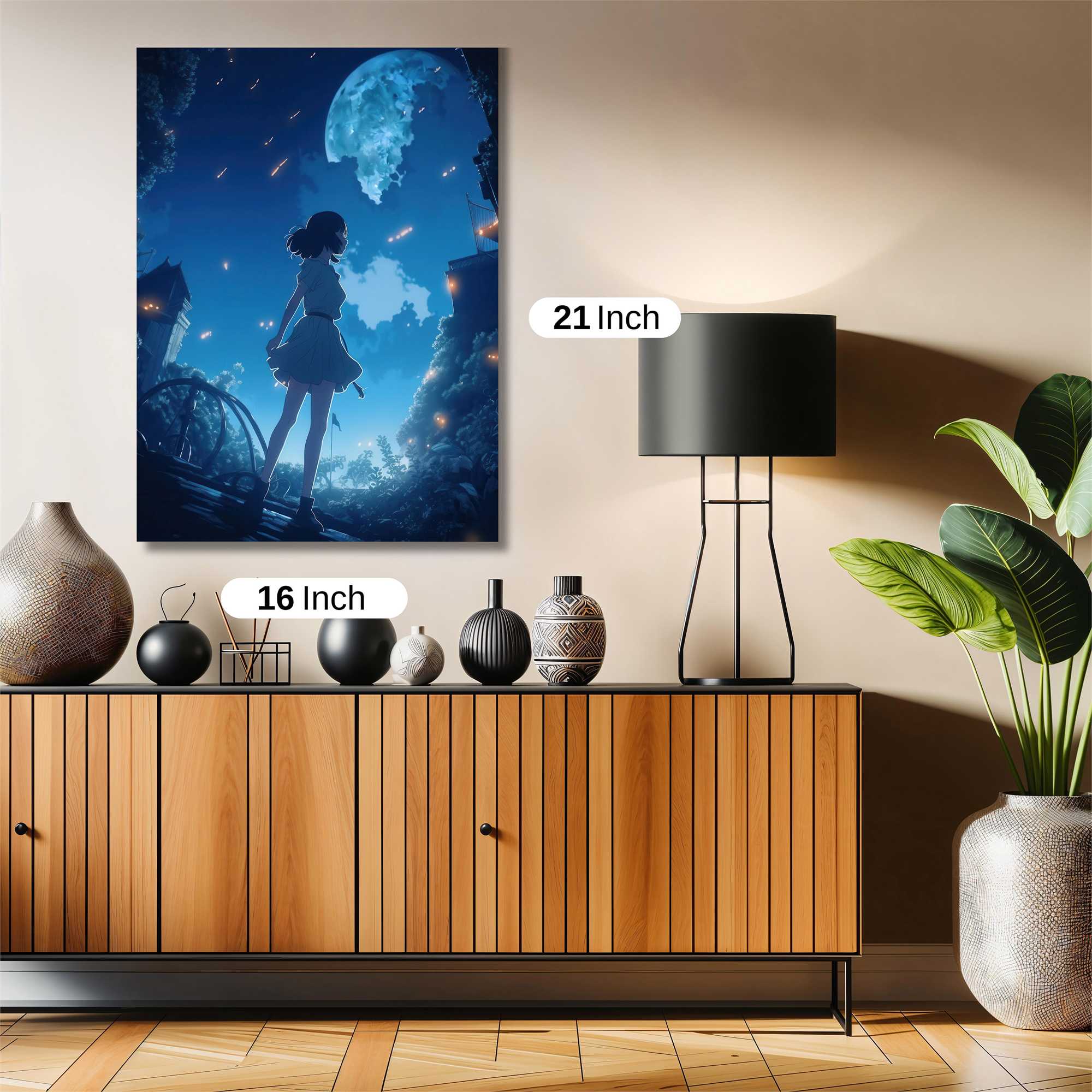 Moonlit Serenity Safe Wall Magnetic / M