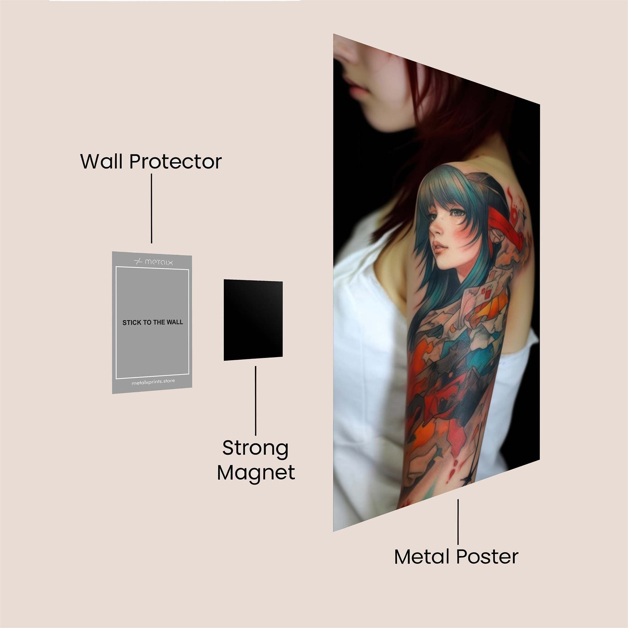 Ink Muse Safe Wall Magnetic / M