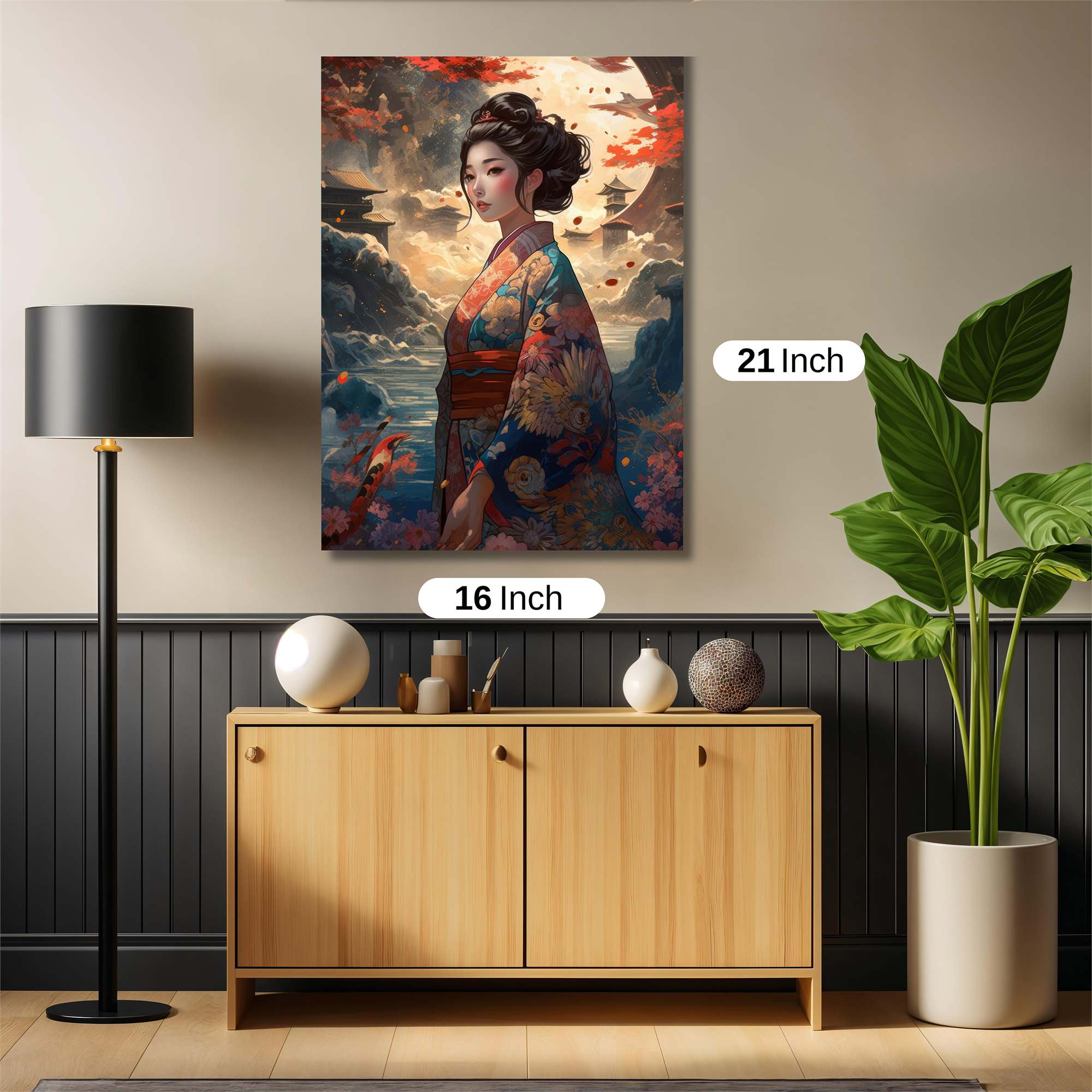 Moonlit Serenity Safe Wall Magnetic / M