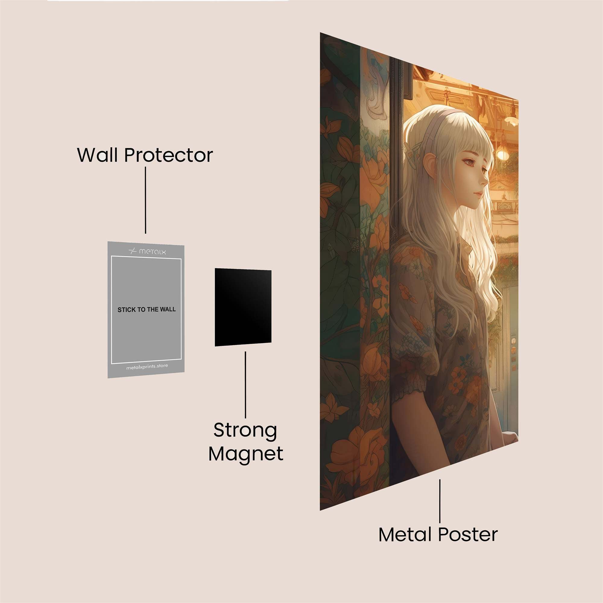 Mystic Serenity Safe Wall Magnetic / M