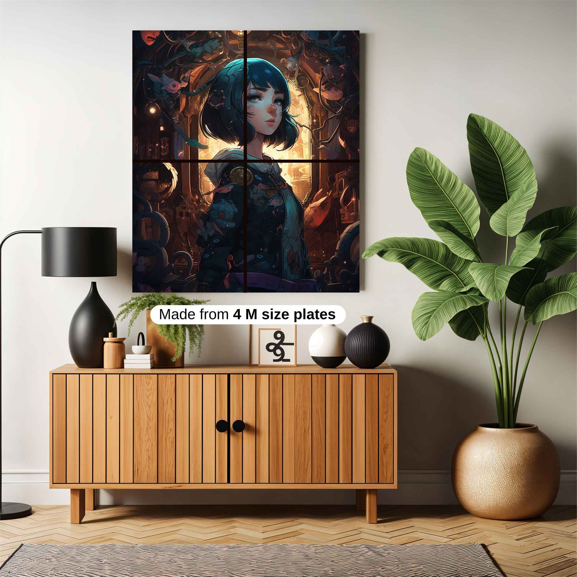 Mystic Glow Safe Wall Magnetic / M