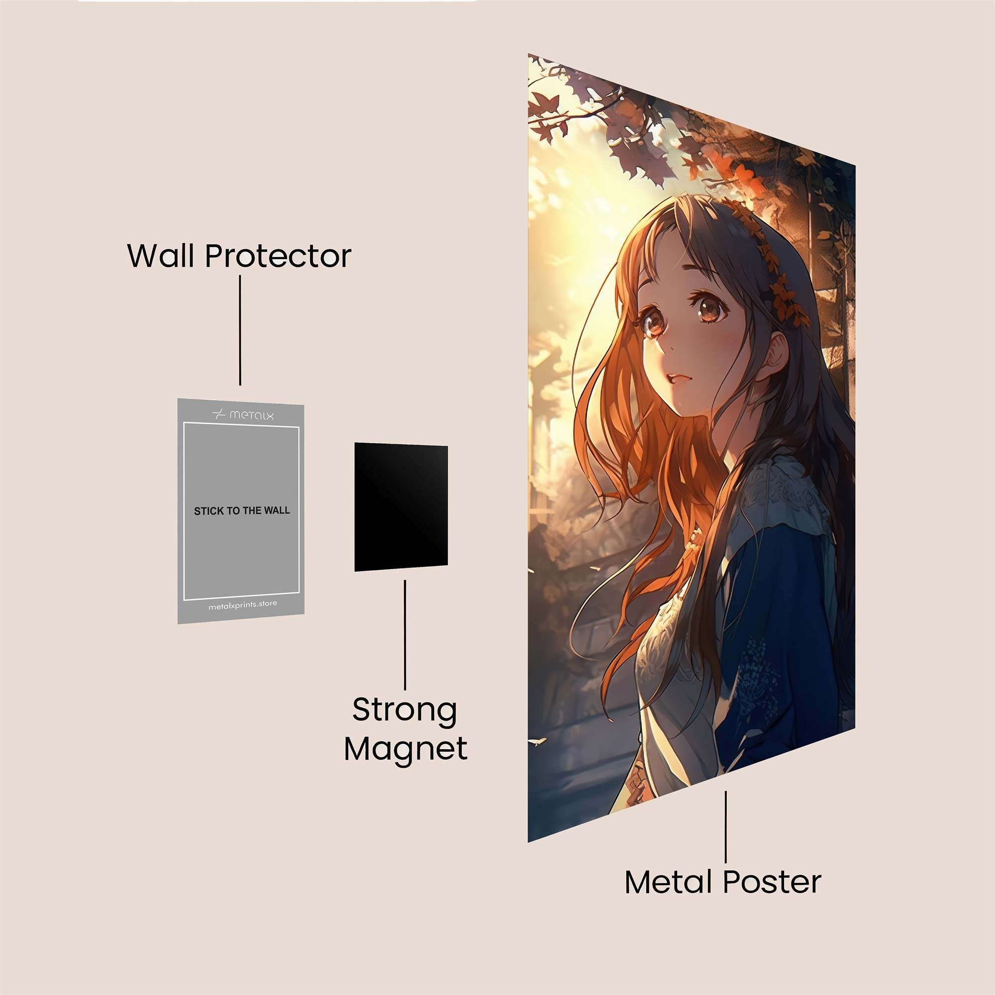 Autumn Serenity Safe Wall Magnetic / M